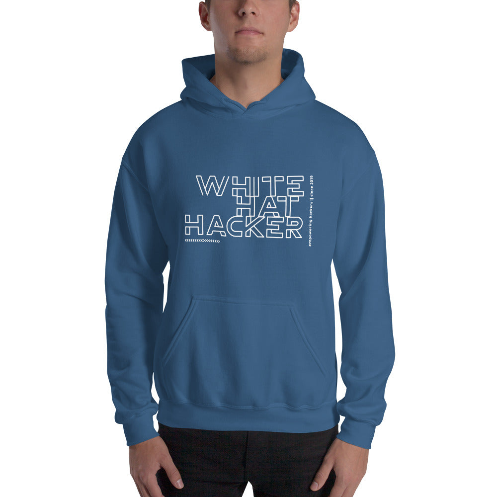 White Hat Hacker - Unisex Hoodie by DarkByteGear