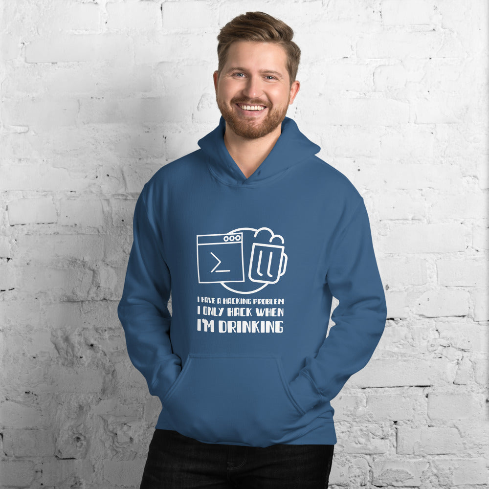 I have a hacking problem - Unisex Hoodie by DarkByteGear