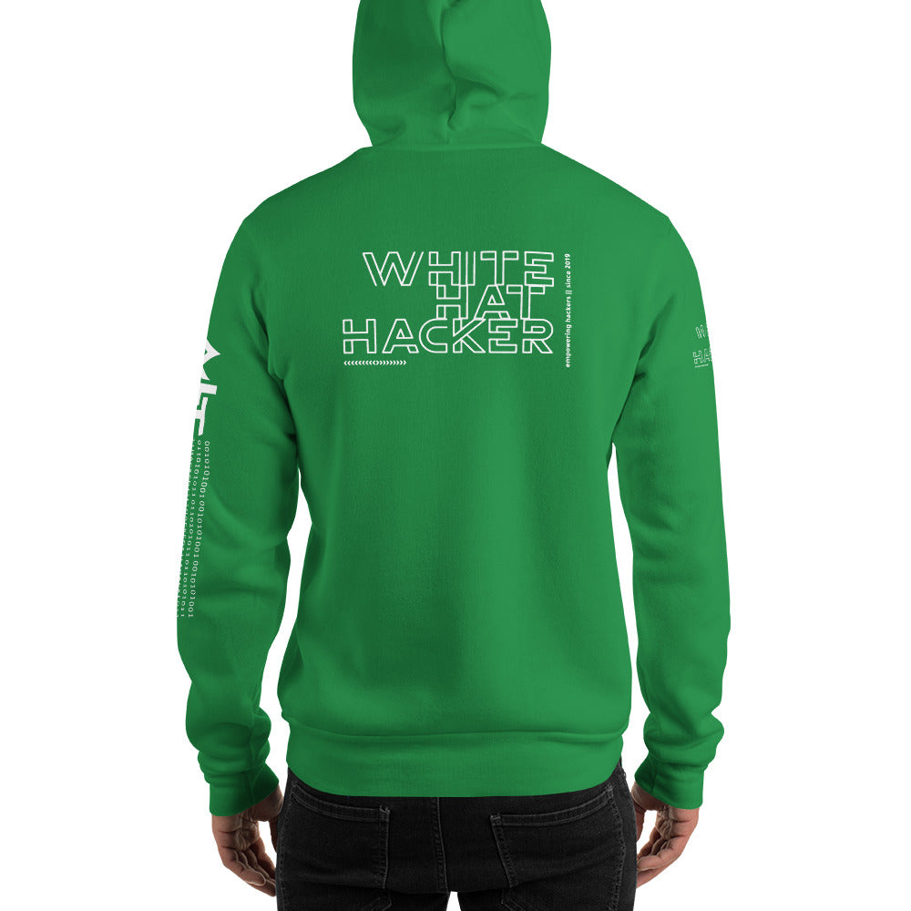 White Hat Hacker - Unisex Hoodie (all sides print ) by DarkByteGear