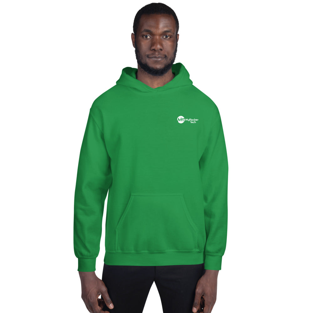 Exploit Wednesday - Unisex Hoodie (back print) by DarkByteGear