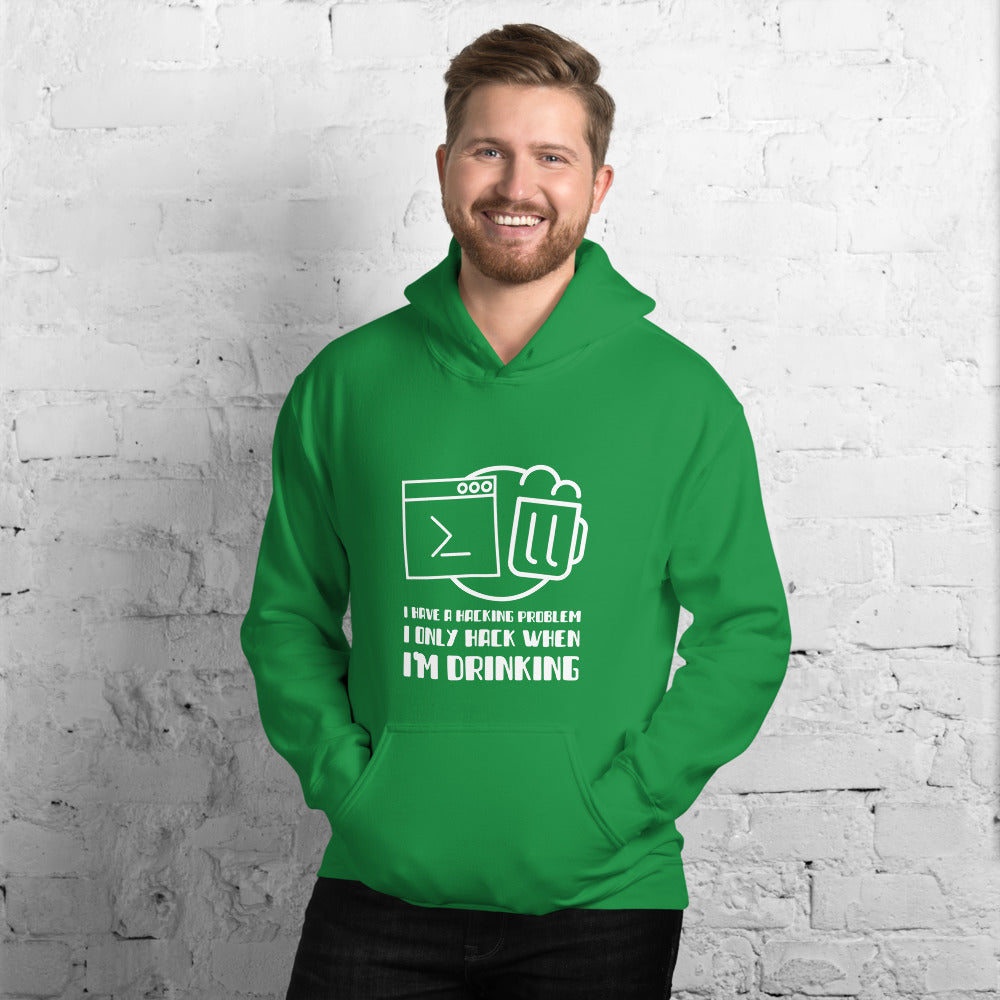 I have a hacking problem - Unisex Hoodie by DarkByteGear