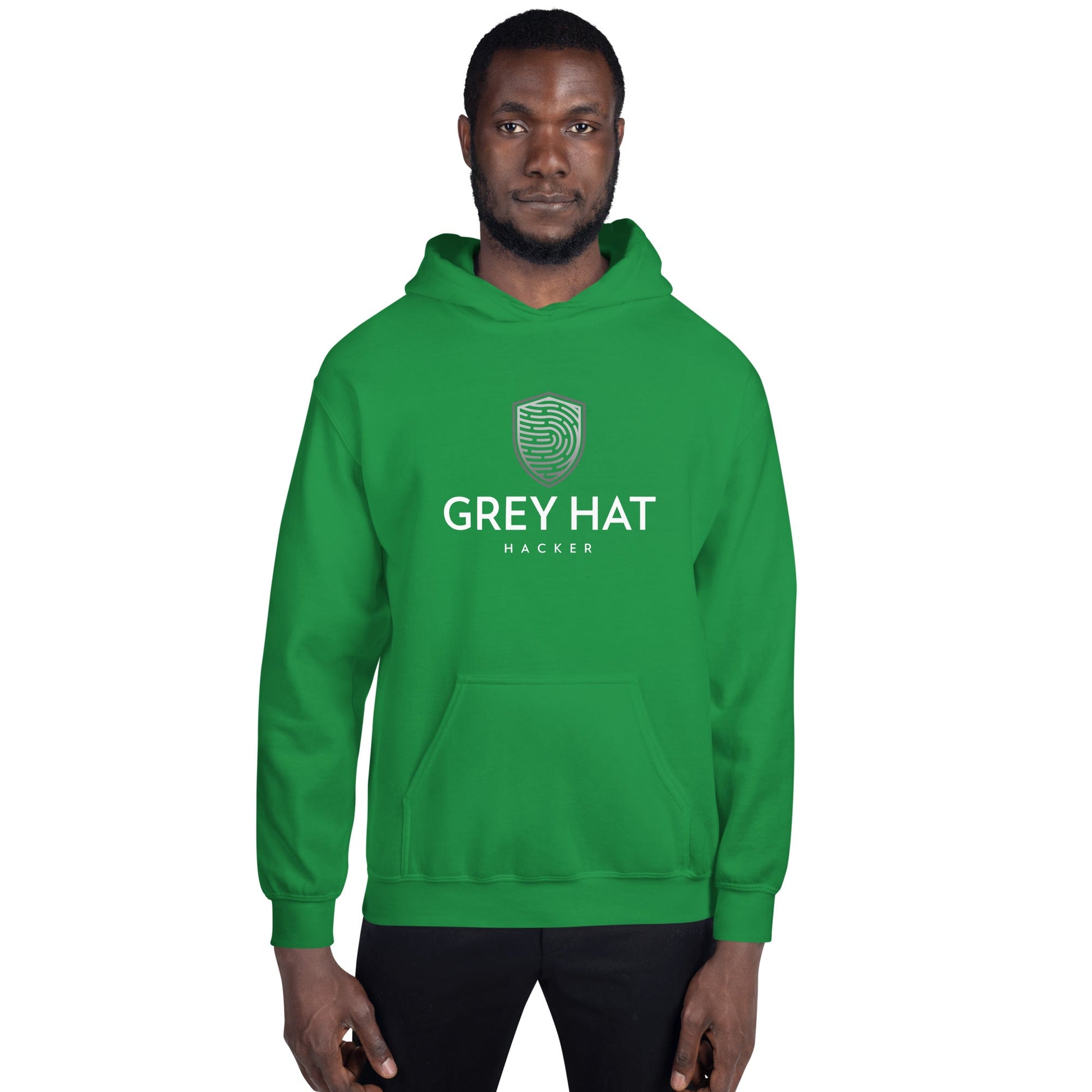 Grey Hat Hacker - Unisex Hoodie by DarkByteGear