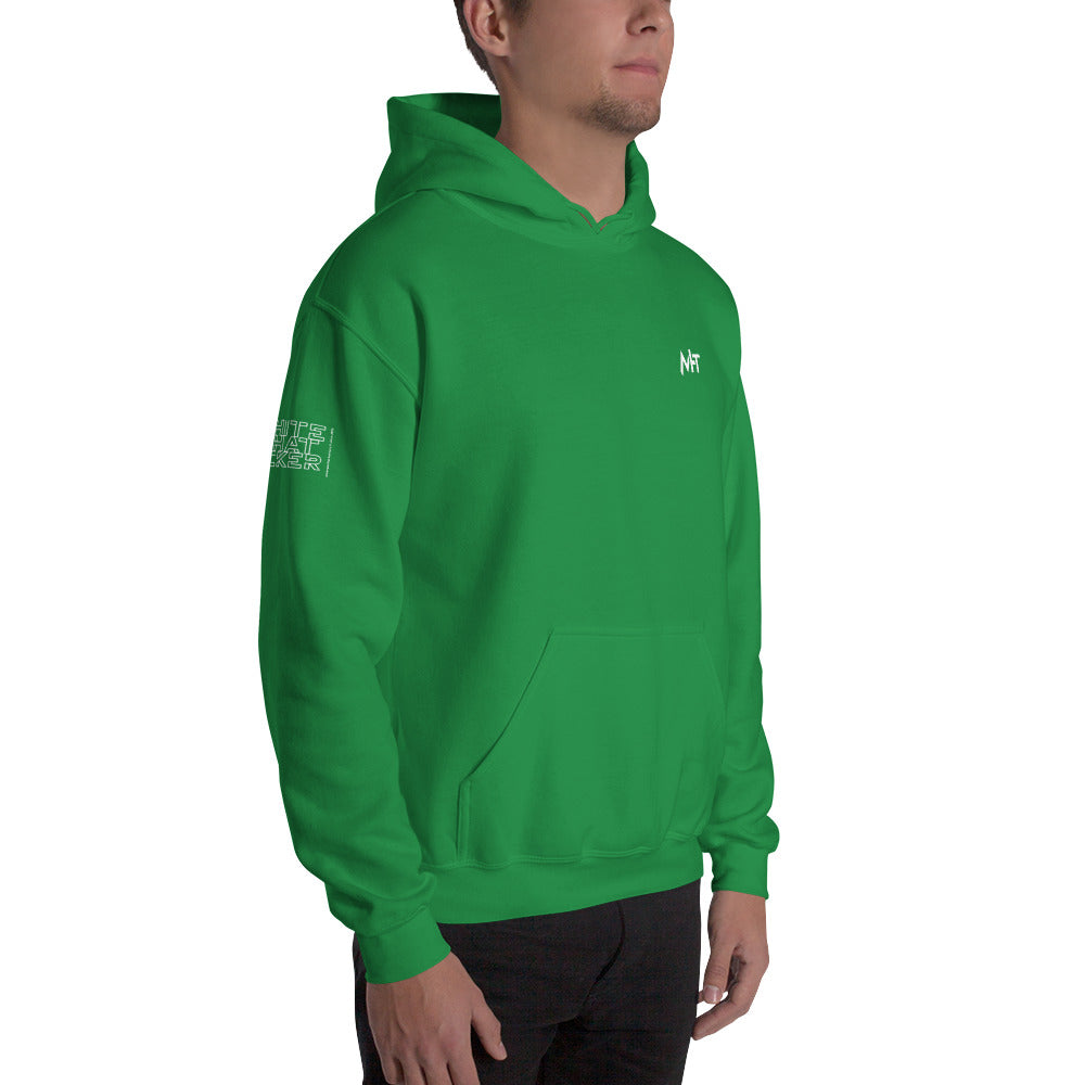 White Hat Hacker - Unisex Hoodie (all sides print ) by DarkByteGear
