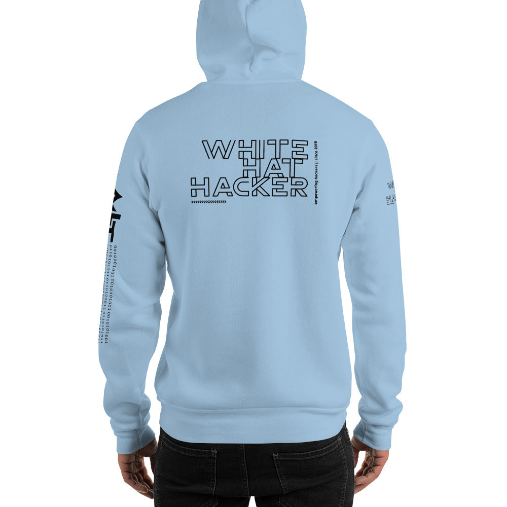 White Hat Hacker - Unisex Hoodie (all sides print ) by DarkByteGear