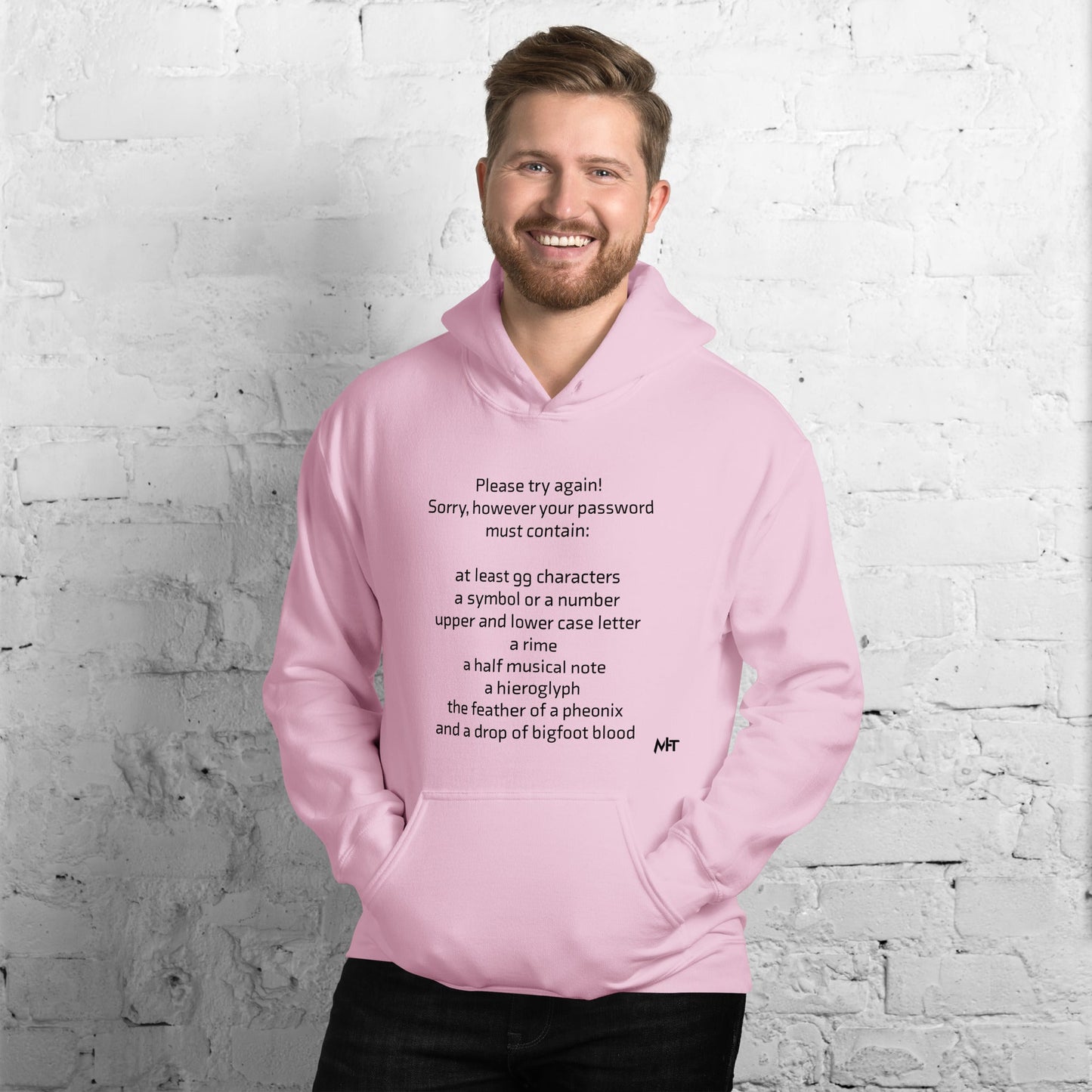 Sorry, however your password must contain - Unisex Hoodie by DarkByteGear