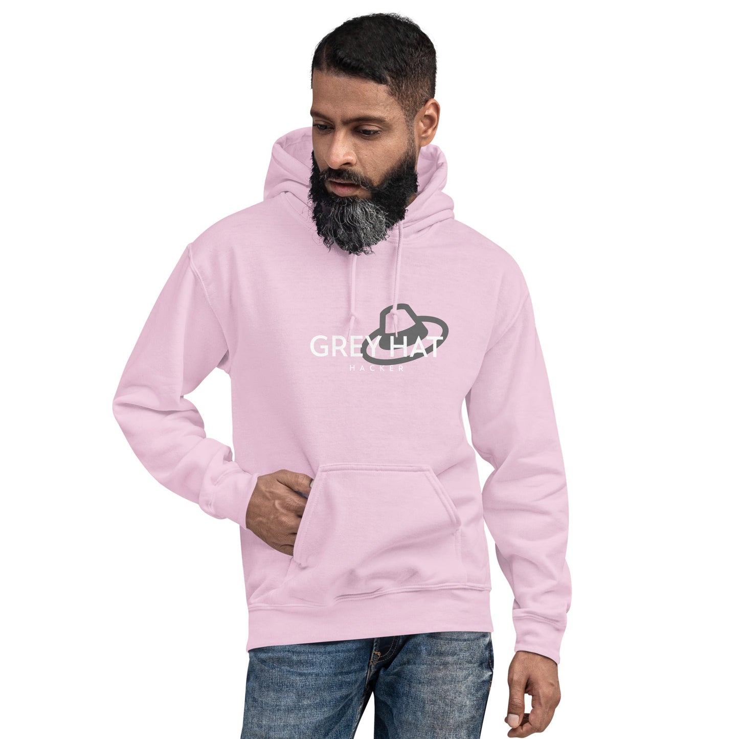 Grey Hat Hacker - Unisex Hoodie by DarkByteGear