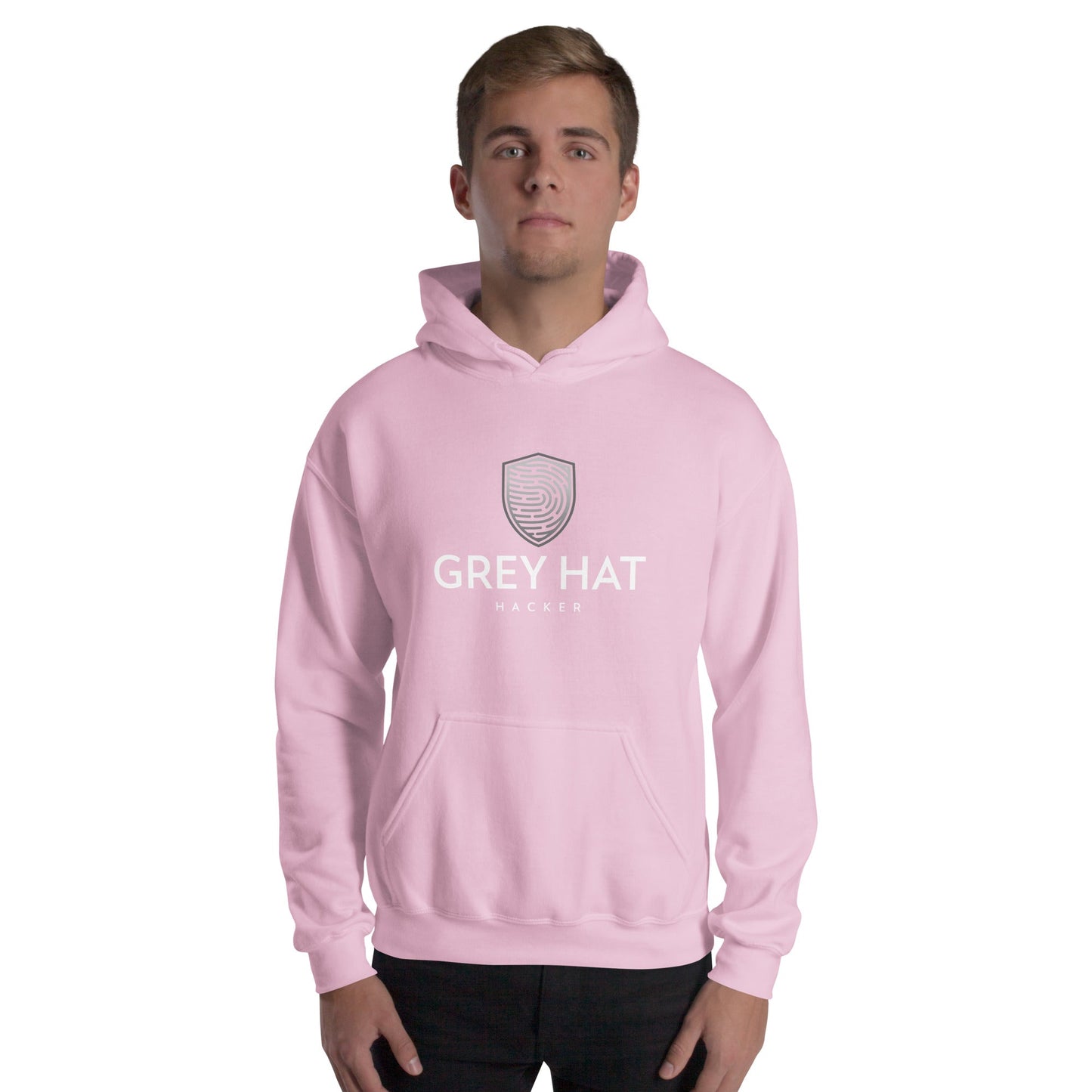 Grey Hat Hacker - Unisex Hoodie by DarkByteGear