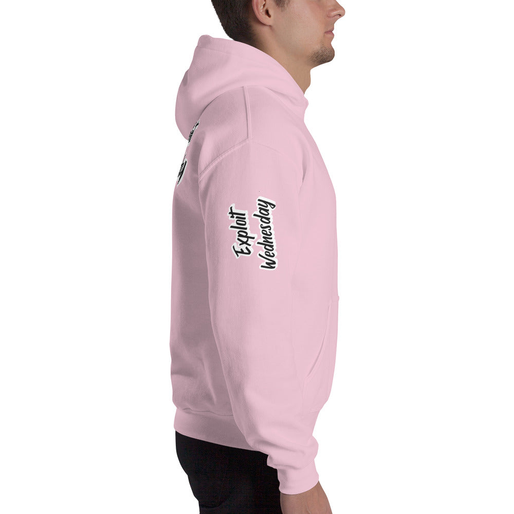 Exploit Wednesday - Unisex Hoodie (all sides print) by DarkByteGear