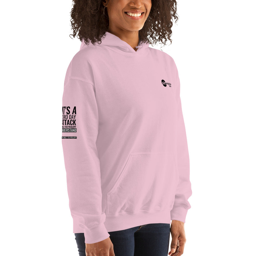 It's a Zero Attack Day thing, you wouldn't Understand - Unisex Hoodie (all sides print) by DarkByteGear