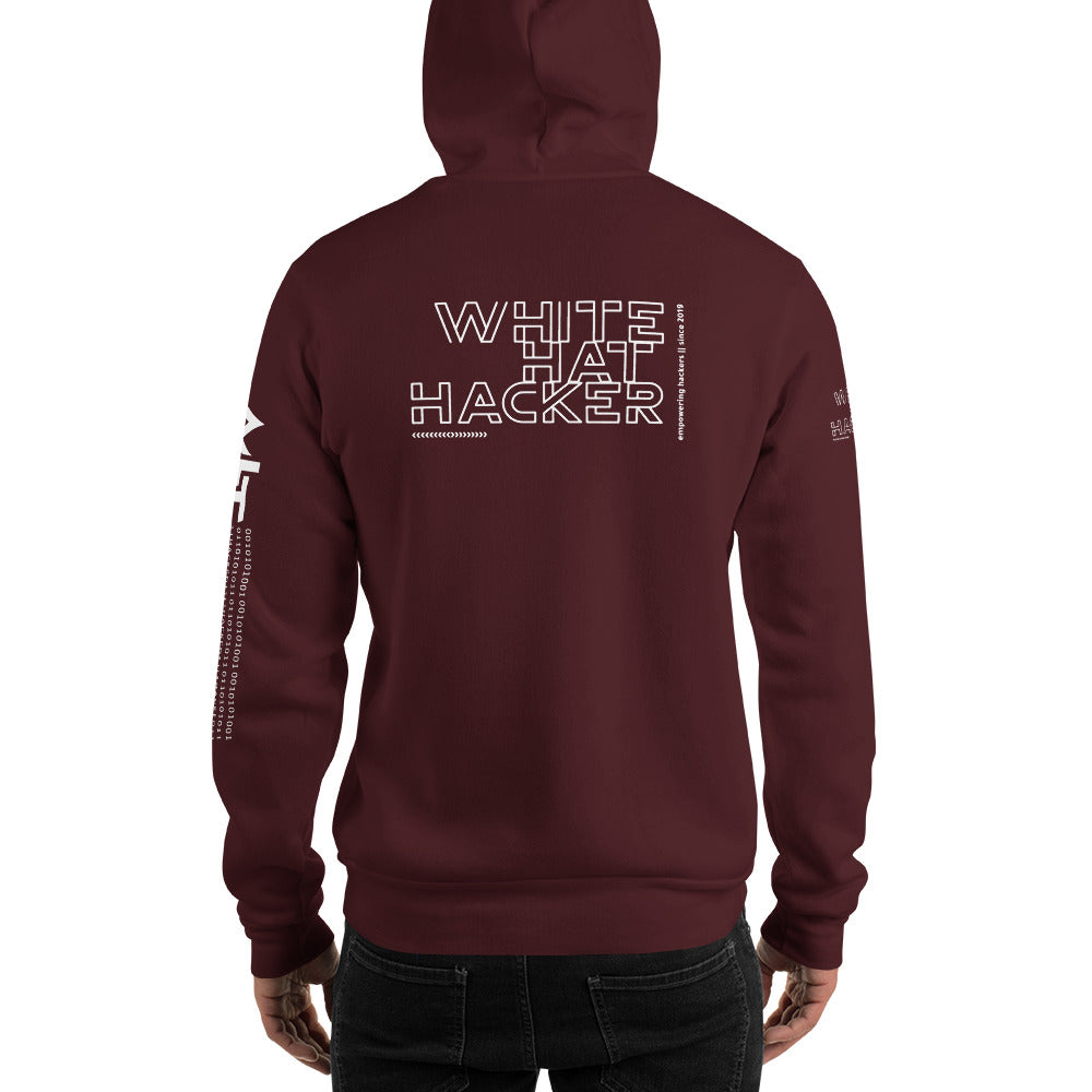 White Hat Hacker - Unisex Hoodie (all sides print ) by DarkByteGear