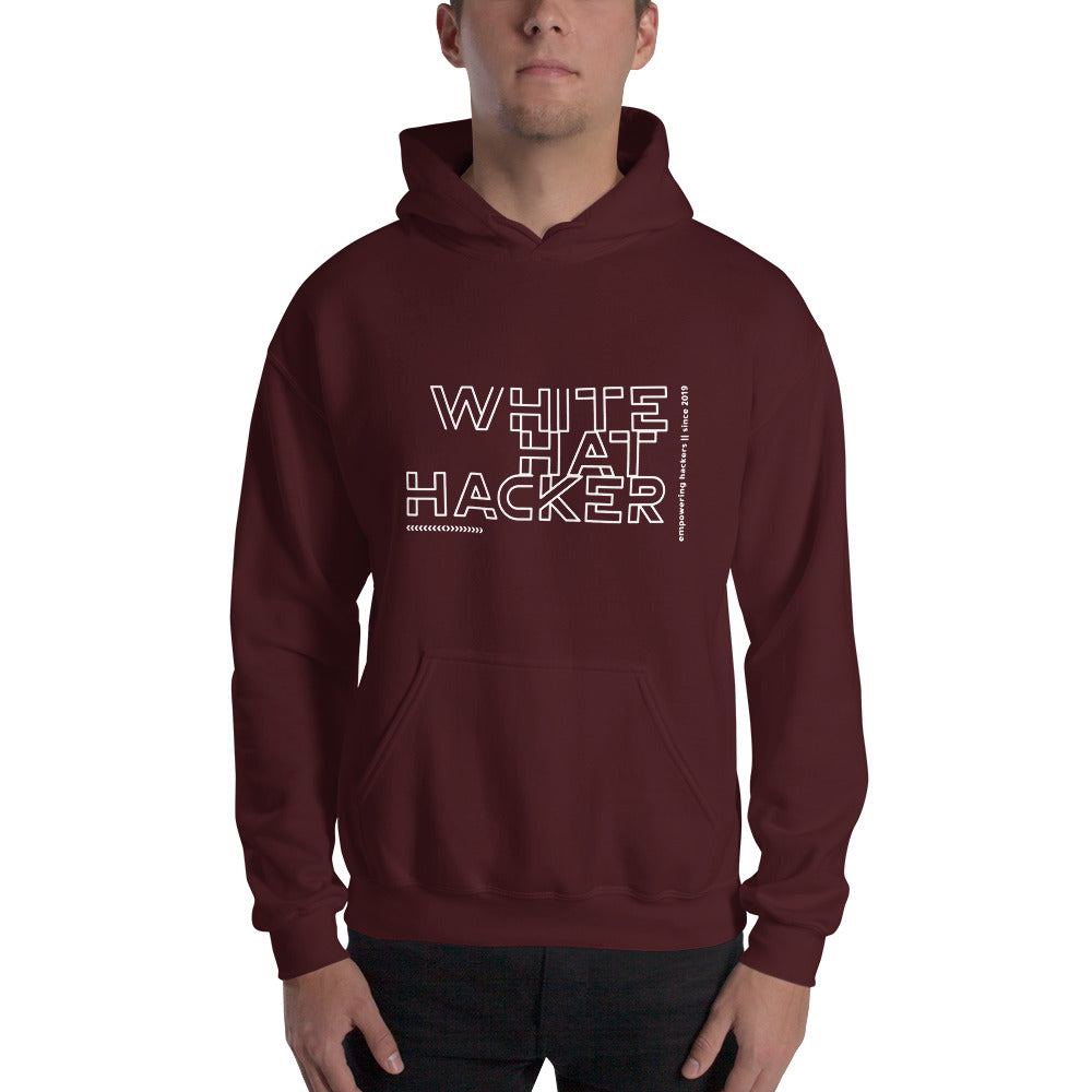White Hat Hacker - Unisex Hoodie by DarkByteGear