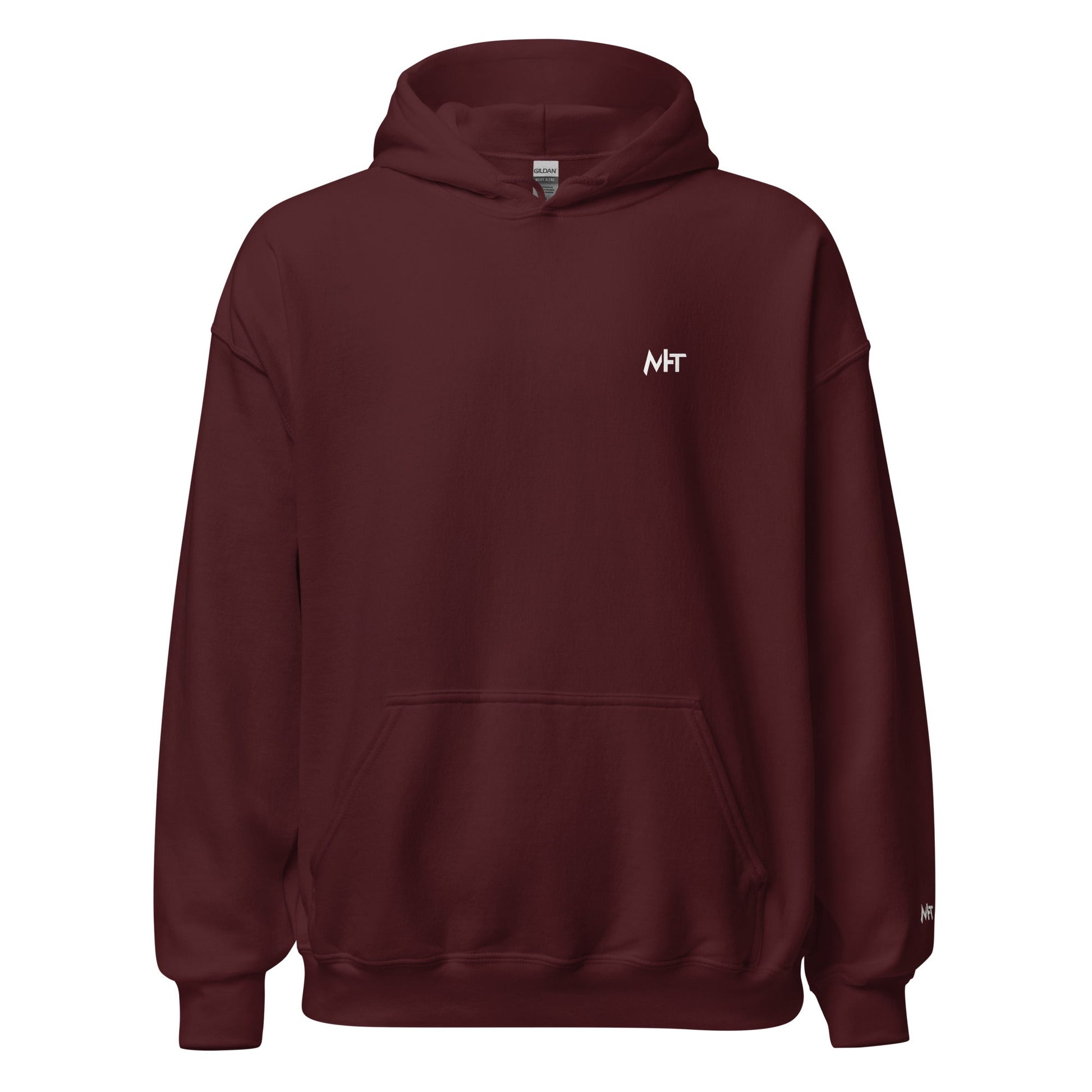 // no comment - Unisex Hoodie (with all sides design) by DarkByteGear