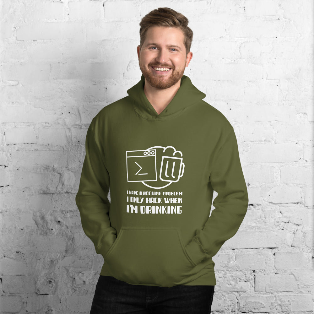 I have a hacking problem - Unisex Hoodie by DarkByteGear
