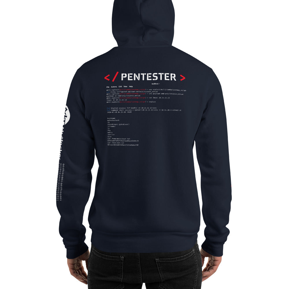 Pentester v1 - Unisex Hoodie (all side print) by DarkByteGear