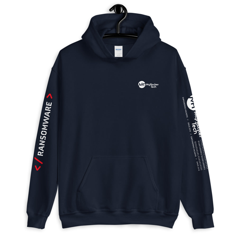 Ransomware - Unisex Hoodie (all sides print) by DarkByteGear