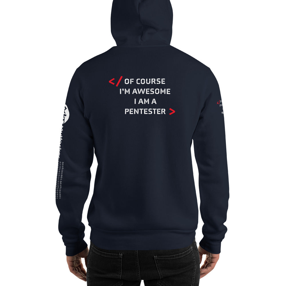 I am Pentester - Unisex Hoodie (all side print) by DarkByteGear
