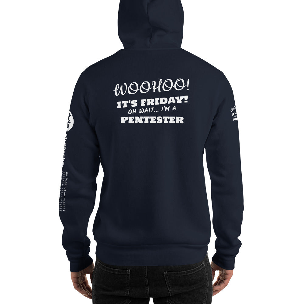 oh wait I'm a Pentester - Unisex Hoodie (all sides print) by DarkByteGear