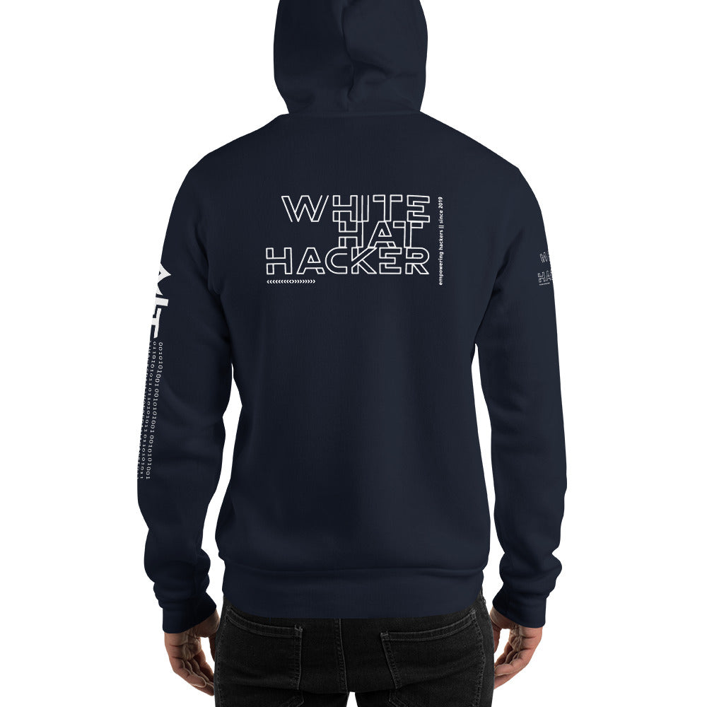 White Hat Hacker - Unisex Hoodie (all sides print ) by DarkByteGear