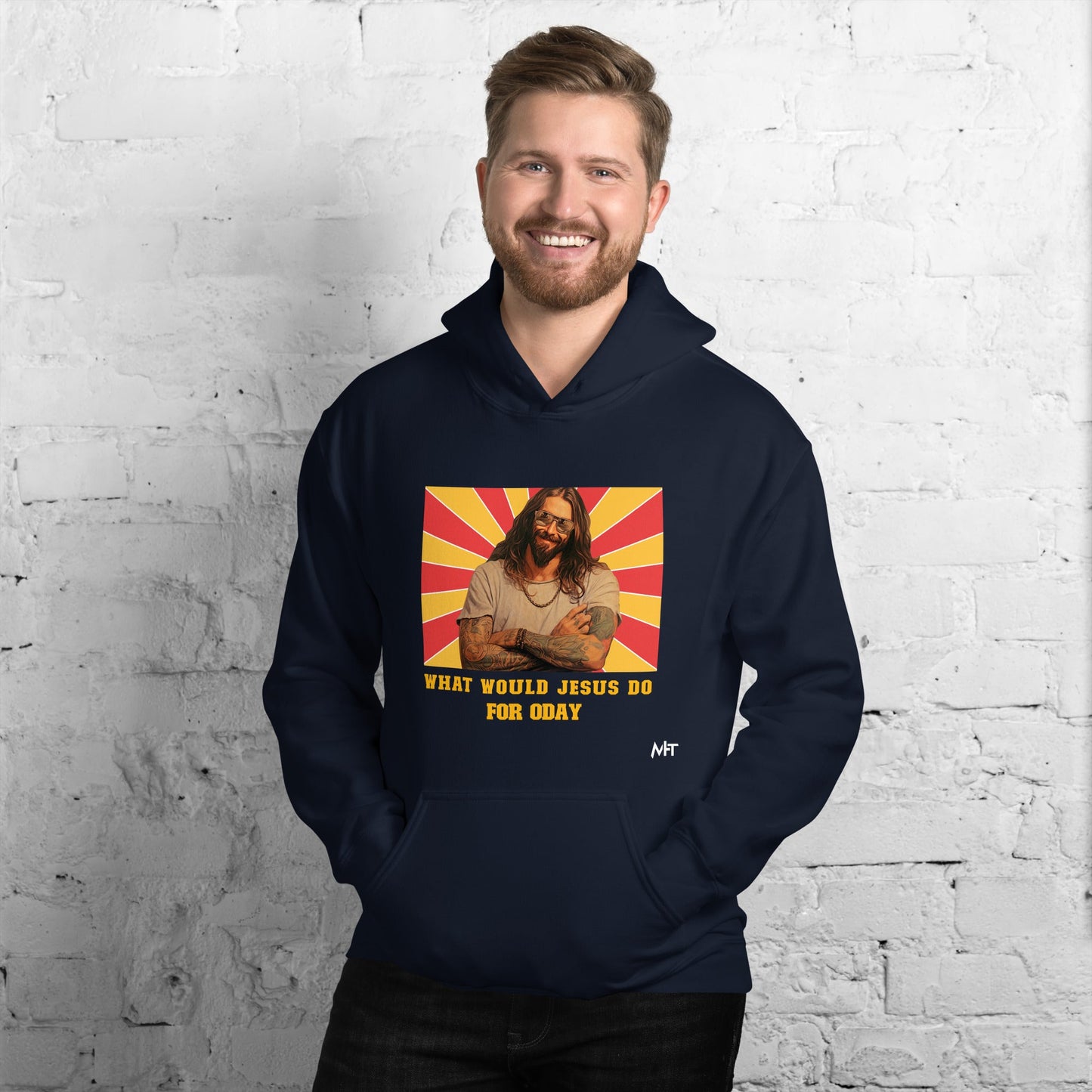 What would Jesus do for 0day v1 - Unisex Hoodie by DarkByteGear
