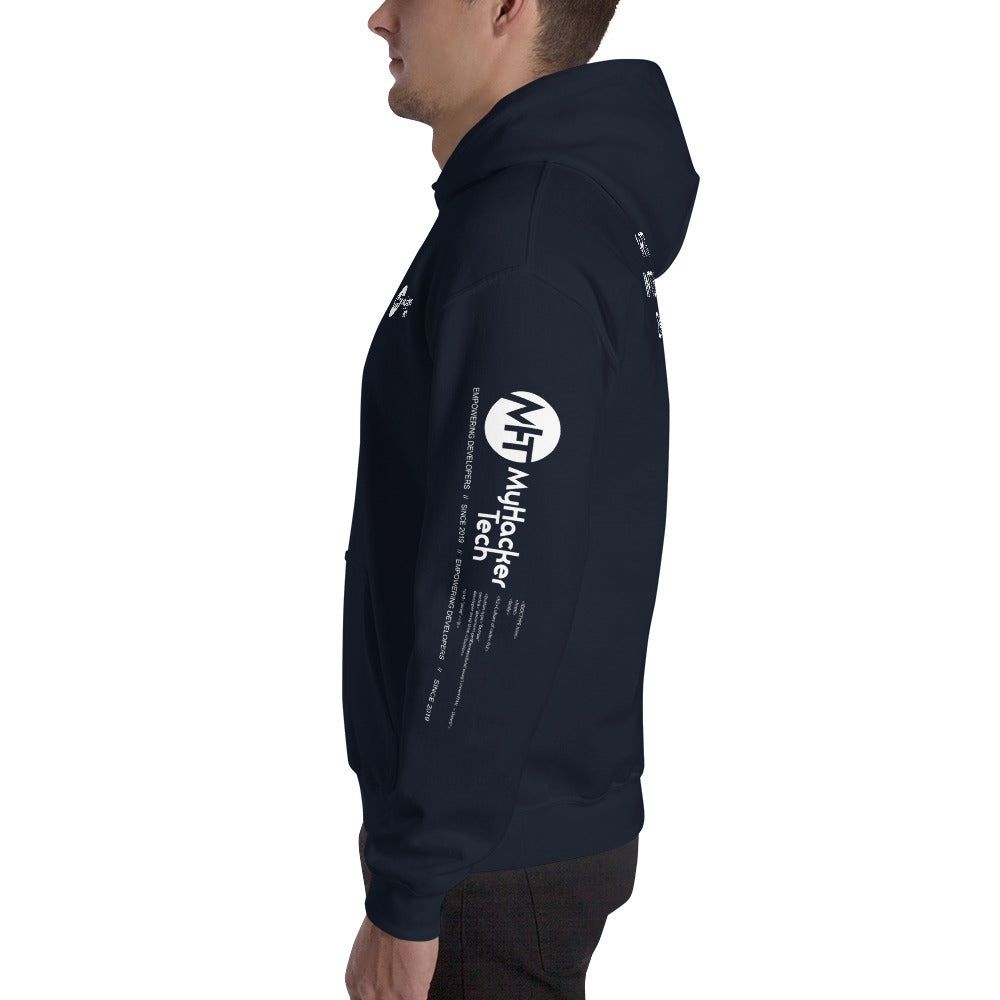 Artificial intelligence engineer - Unisex Hoodie (all sides print) by DarkByteGear