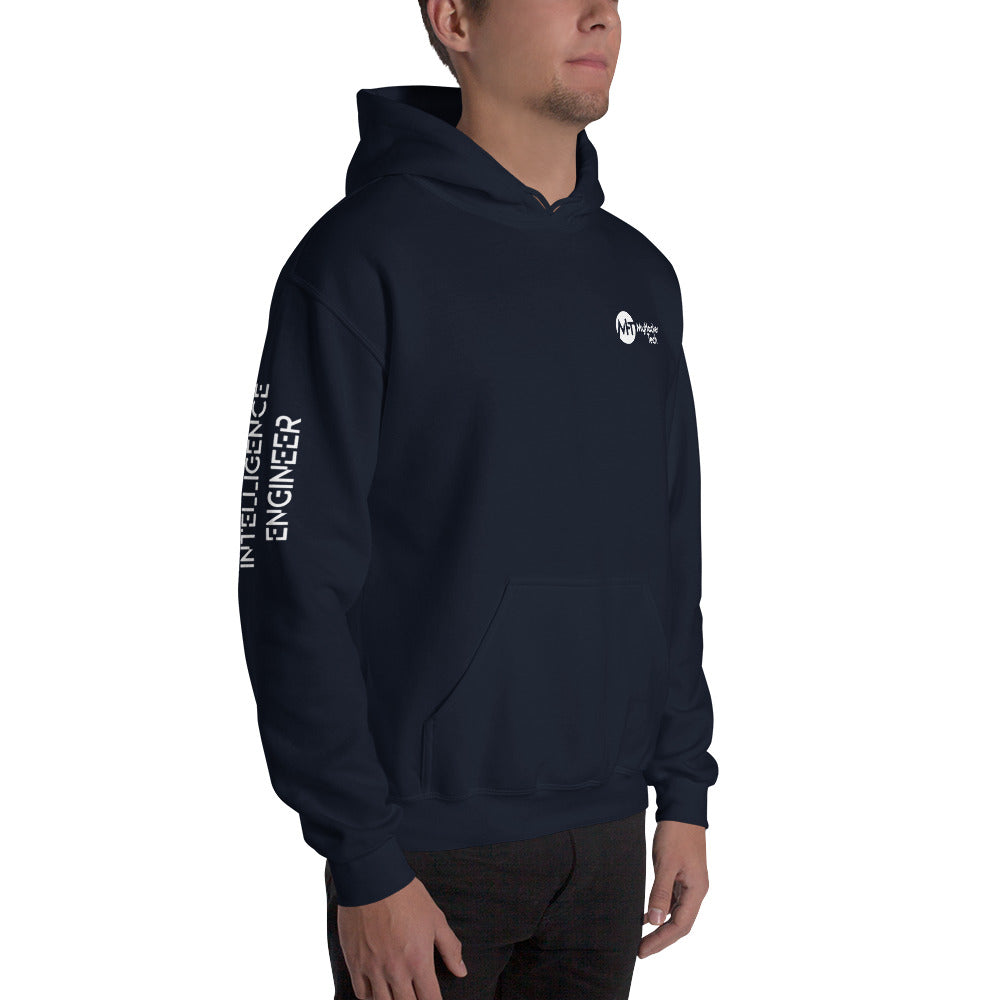 Artificial intelligence engineer - Unisex Hoodie (all sides print) by DarkByteGear