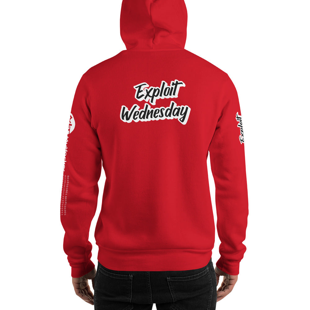 Exploit Wednesday - Unisex Hoodie (all sides print) by DarkByteGear