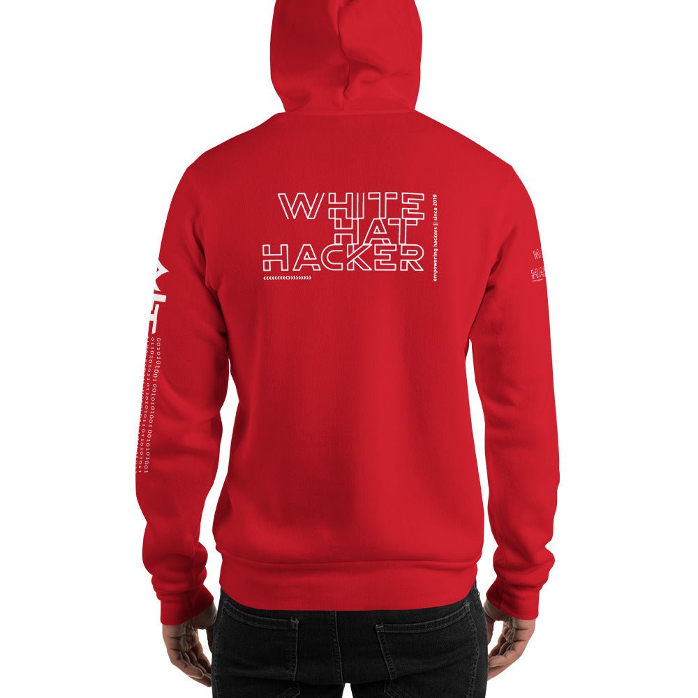White Hat Hacker - Unisex Hoodie (all sides print ) by DarkByteGear
