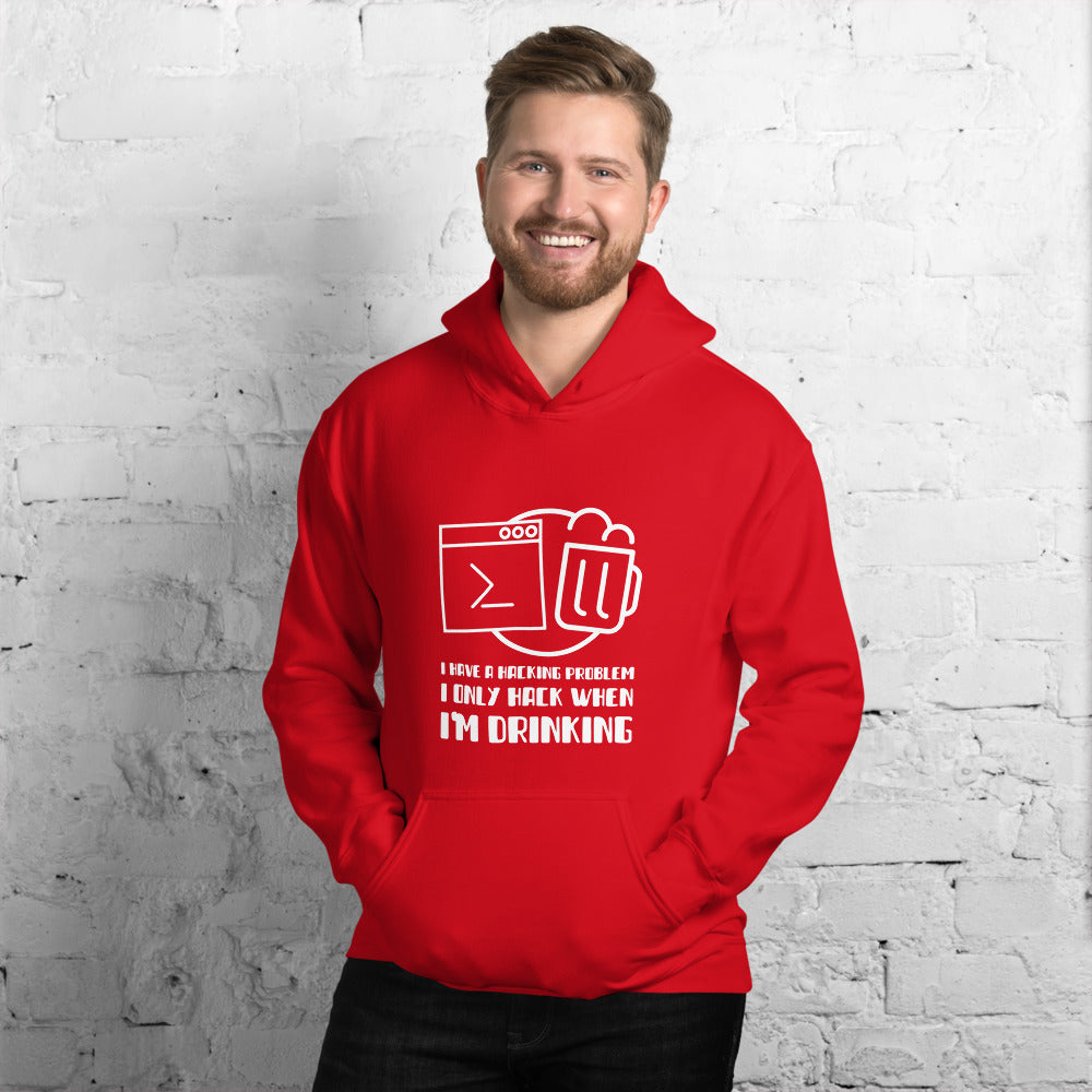 I have a hacking problem - Unisex Hoodie by DarkByteGear