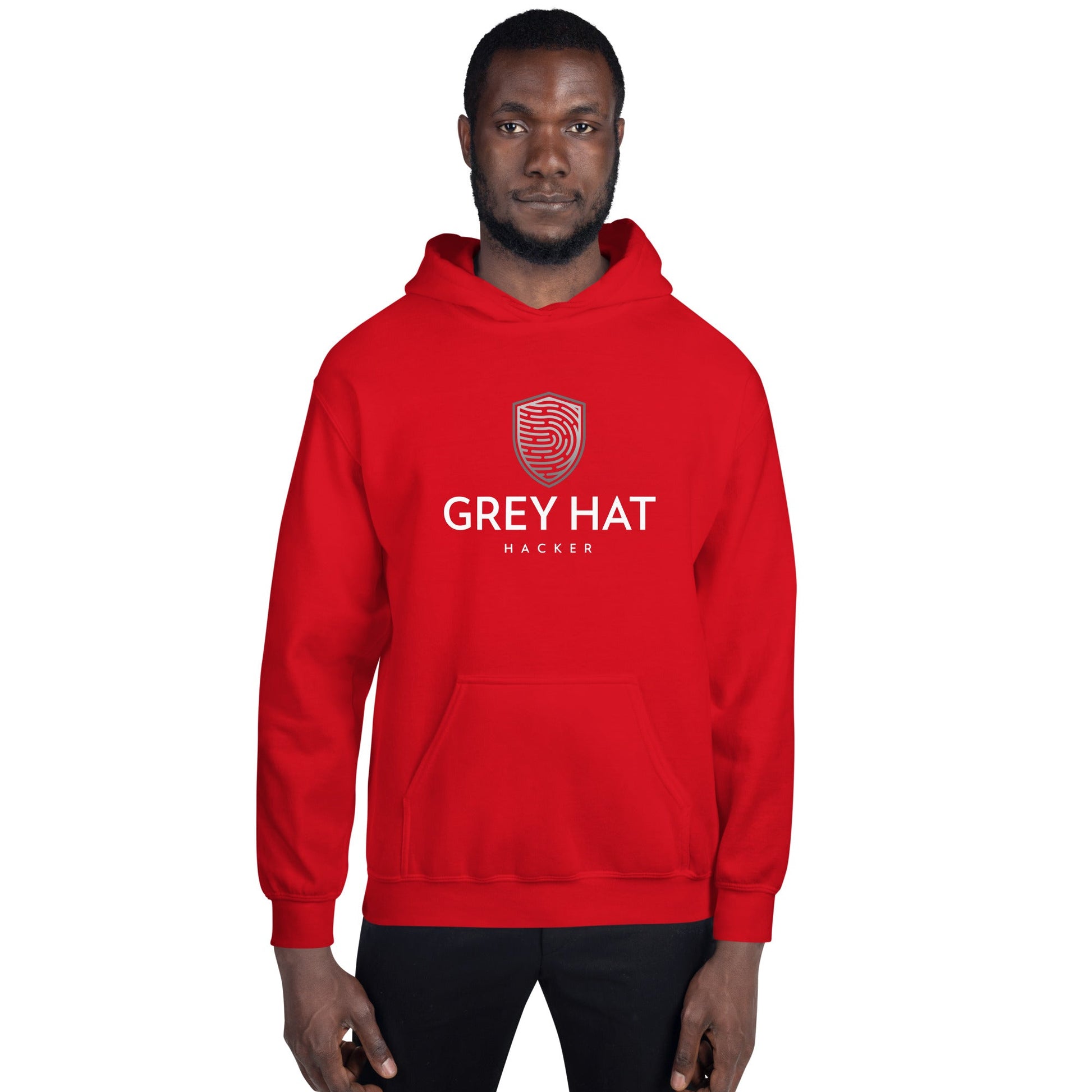 Grey Hat Hacker - Unisex Hoodie by DarkByteGear
