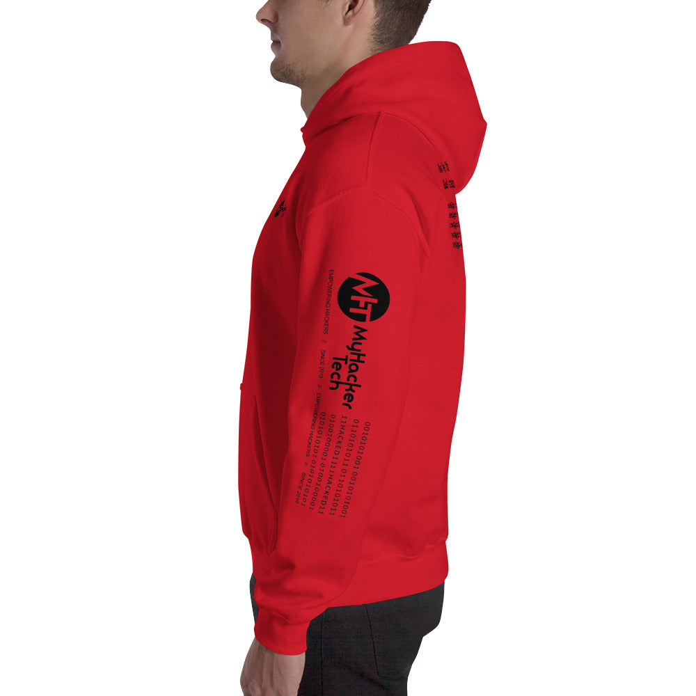 On the 8th day God created hackers - Unisex Hoodie (all side print) by DarkByteGear