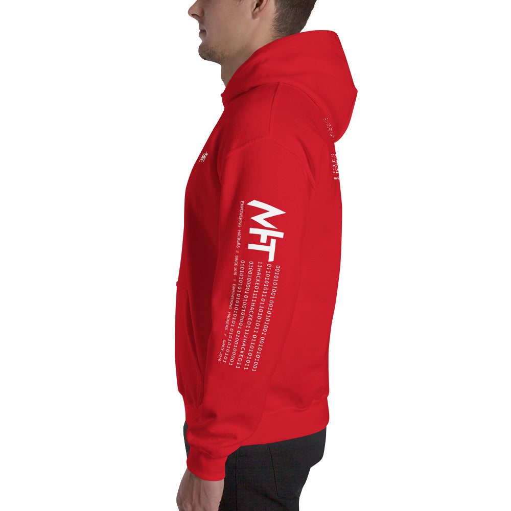 White Hat Hacker - Unisex Hoodie (all sides print ) by DarkByteGear