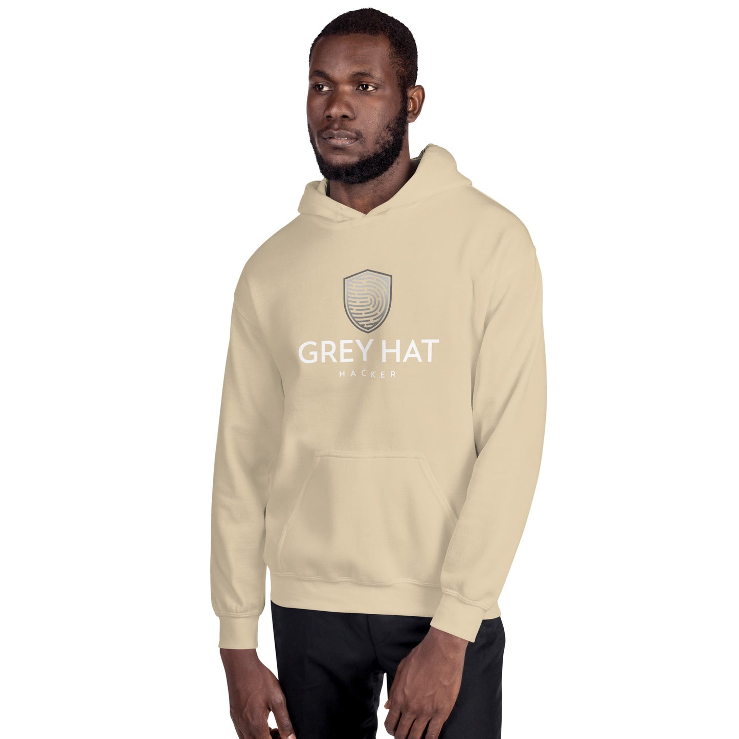 Grey Hat Hacker - Unisex Hoodie by DarkByteGear