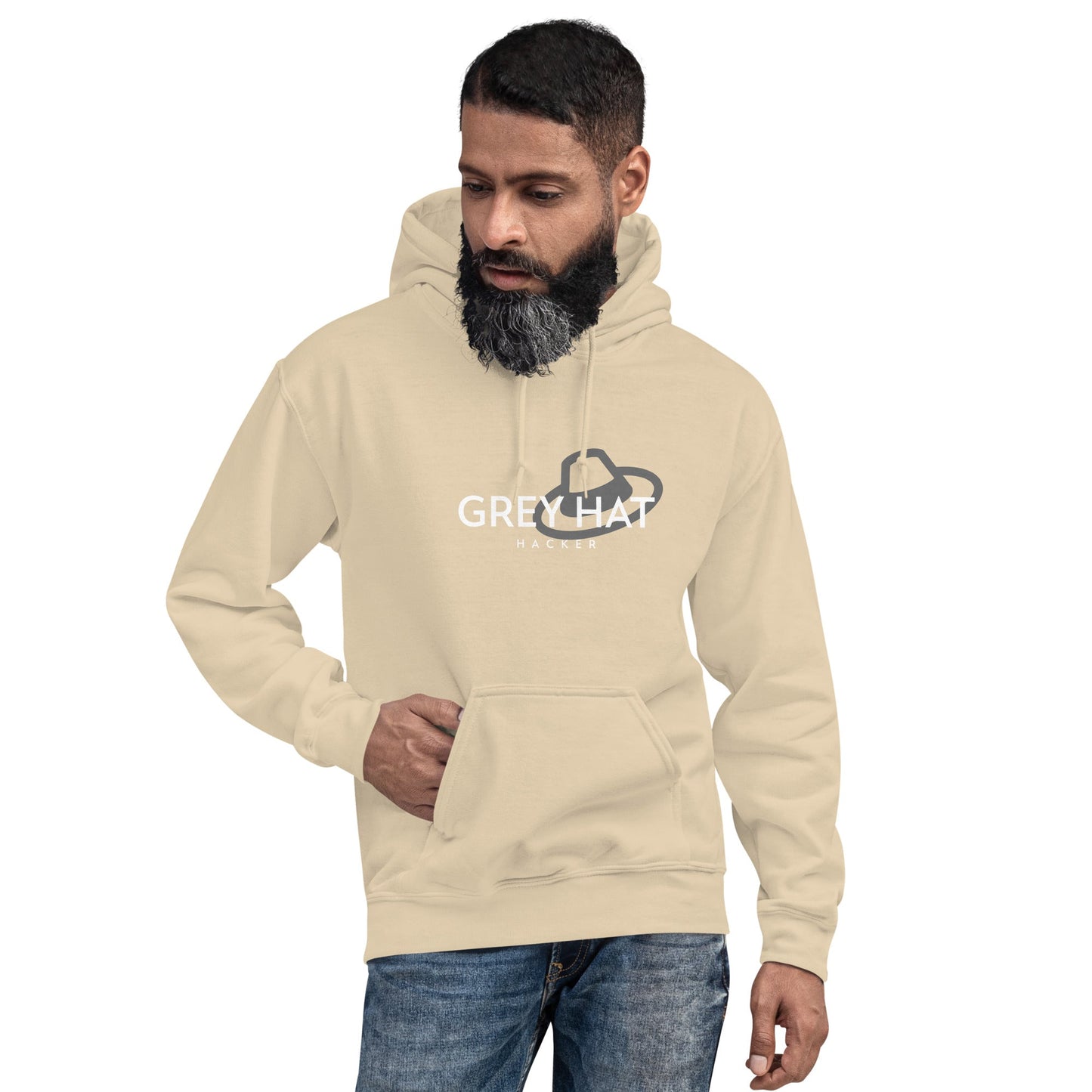 Grey Hat Hacker - Unisex Hoodie by DarkByteGear