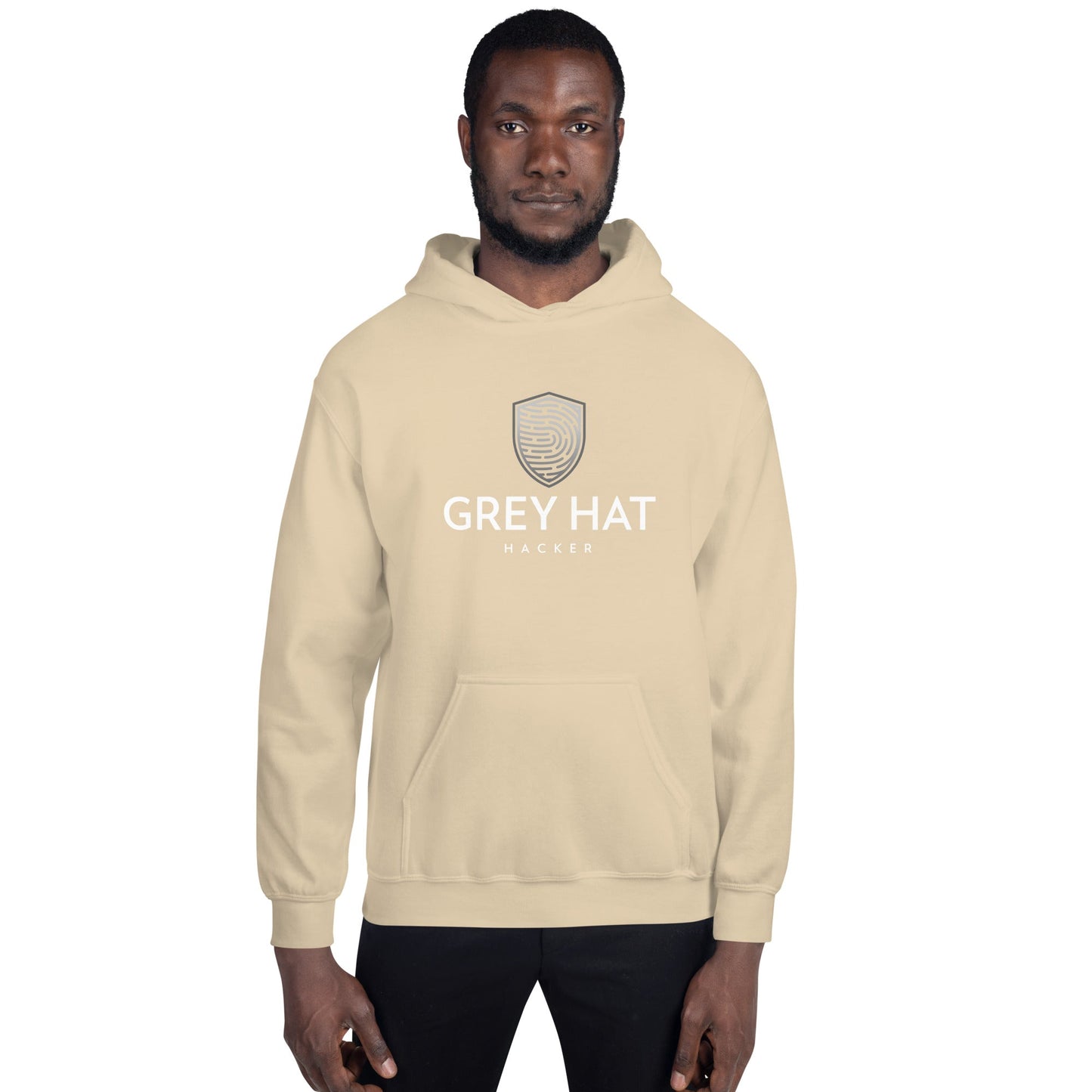 Grey Hat Hacker - Unisex Hoodie by DarkByteGear