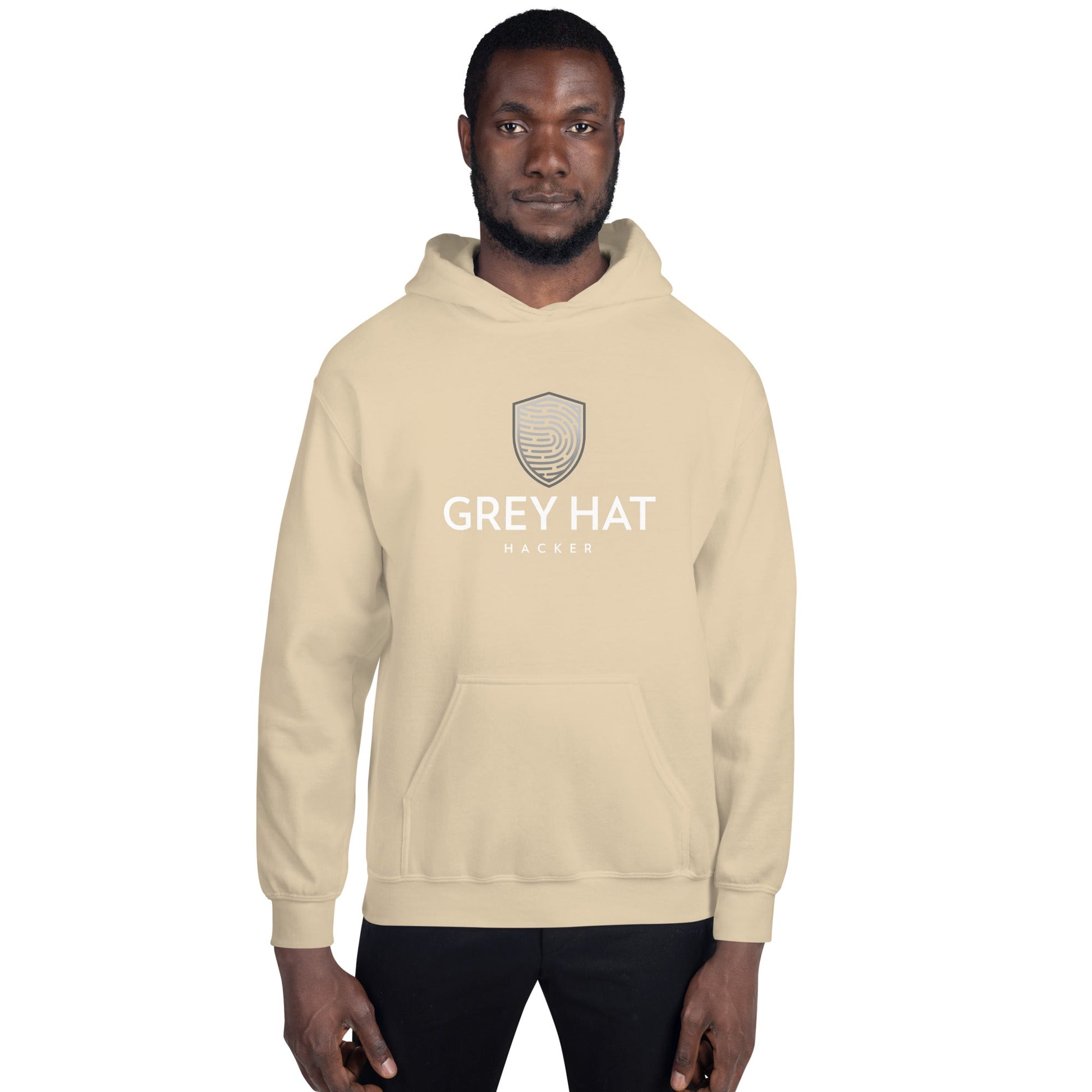 Grey Hat Hacker - Unisex Hoodie by DarkByteGear