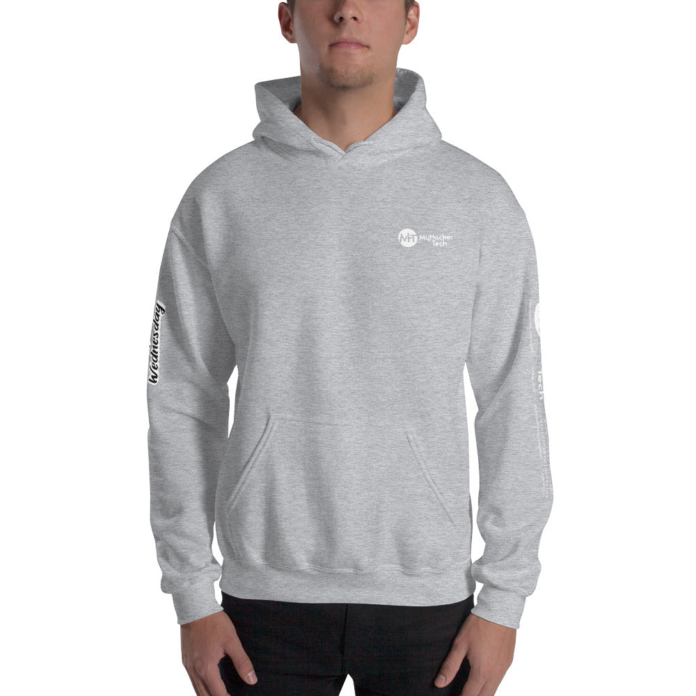 Exploit Wednesday - Unisex Hoodie (all sides print) by DarkByteGear
