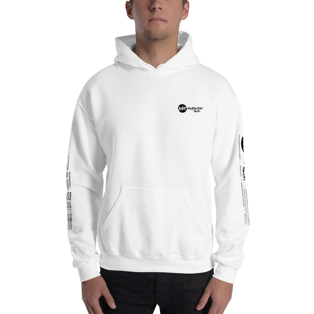 On the 8th day God created hackers - Unisex Hoodie (all side print) by DarkByteGear