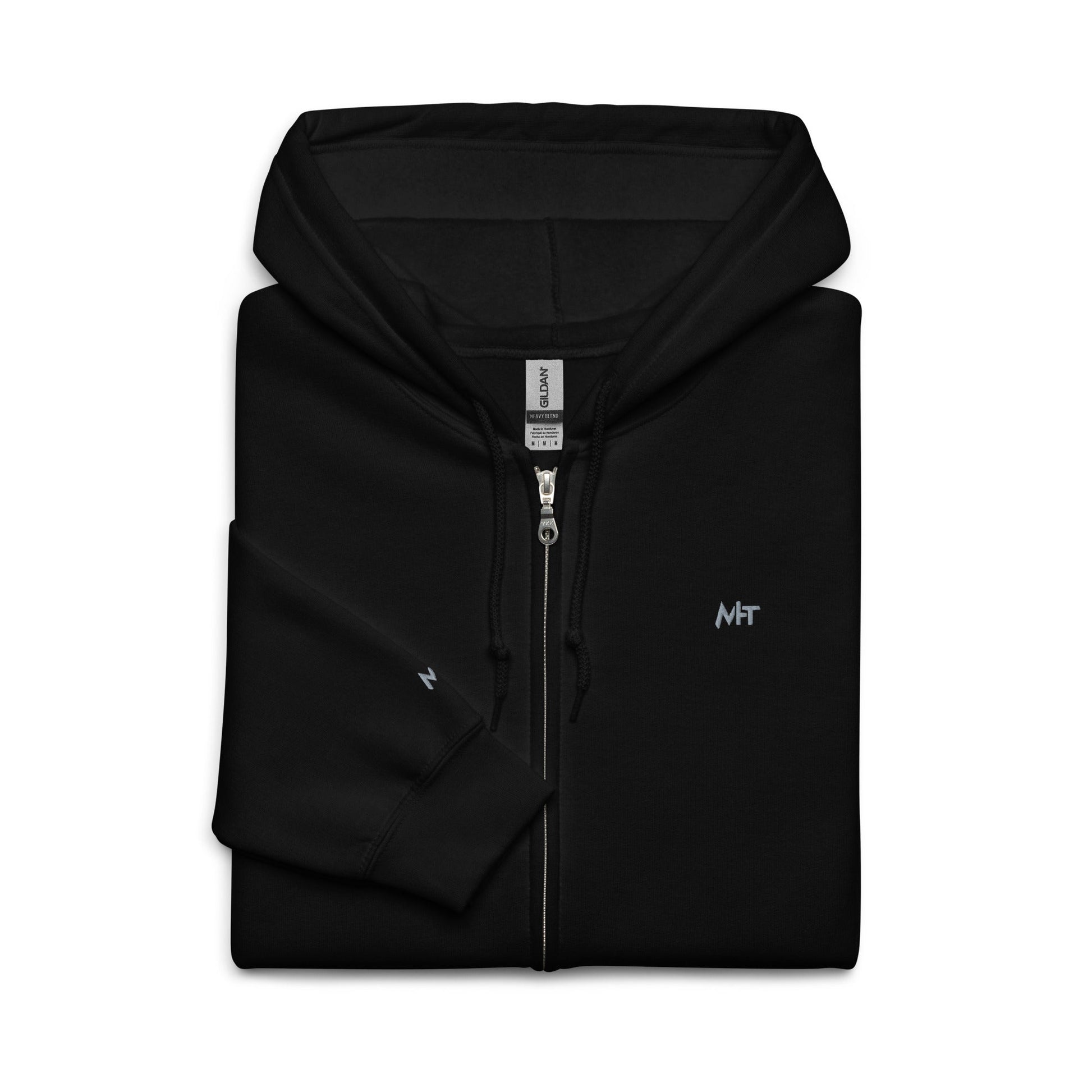 Athletes Empower Athletes - Unisex heavy blend zip hoodie by DarkByteGear