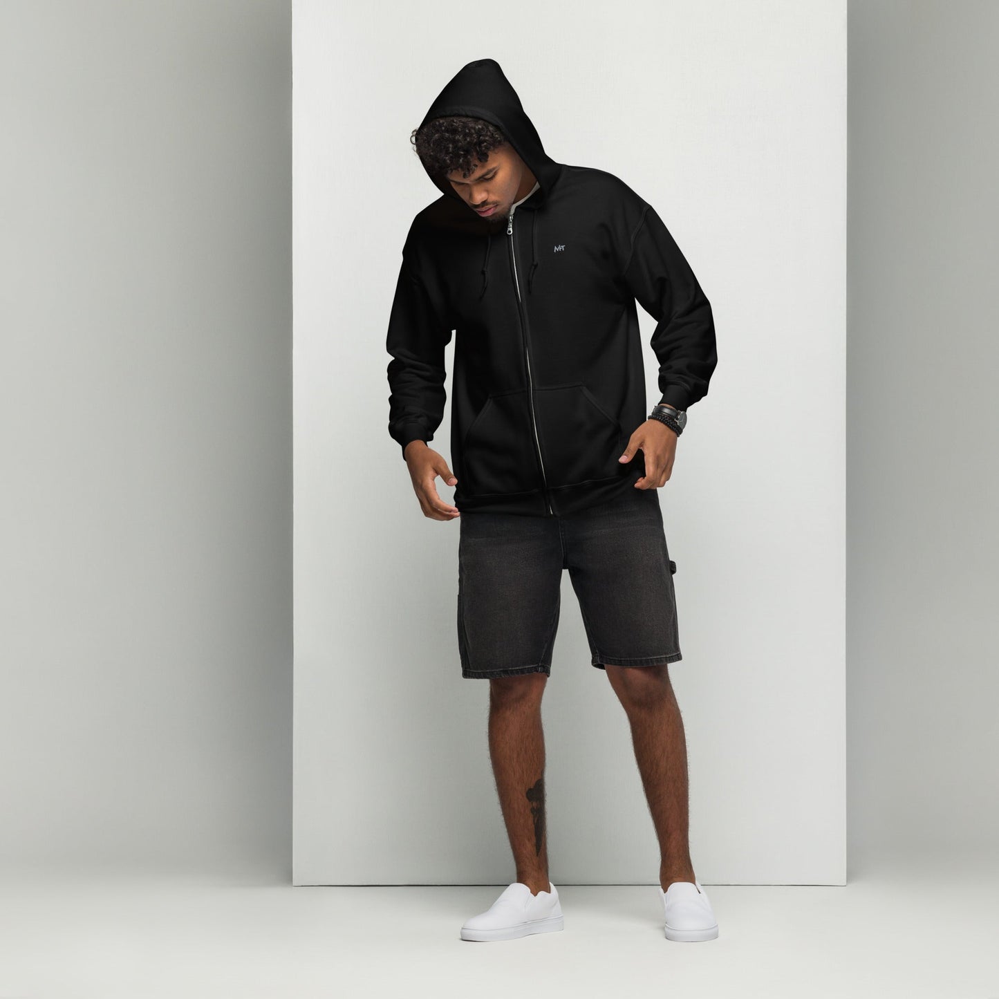 Athletes Empower Athletes - Unisex heavy blend zip hoodie by DarkByteGear