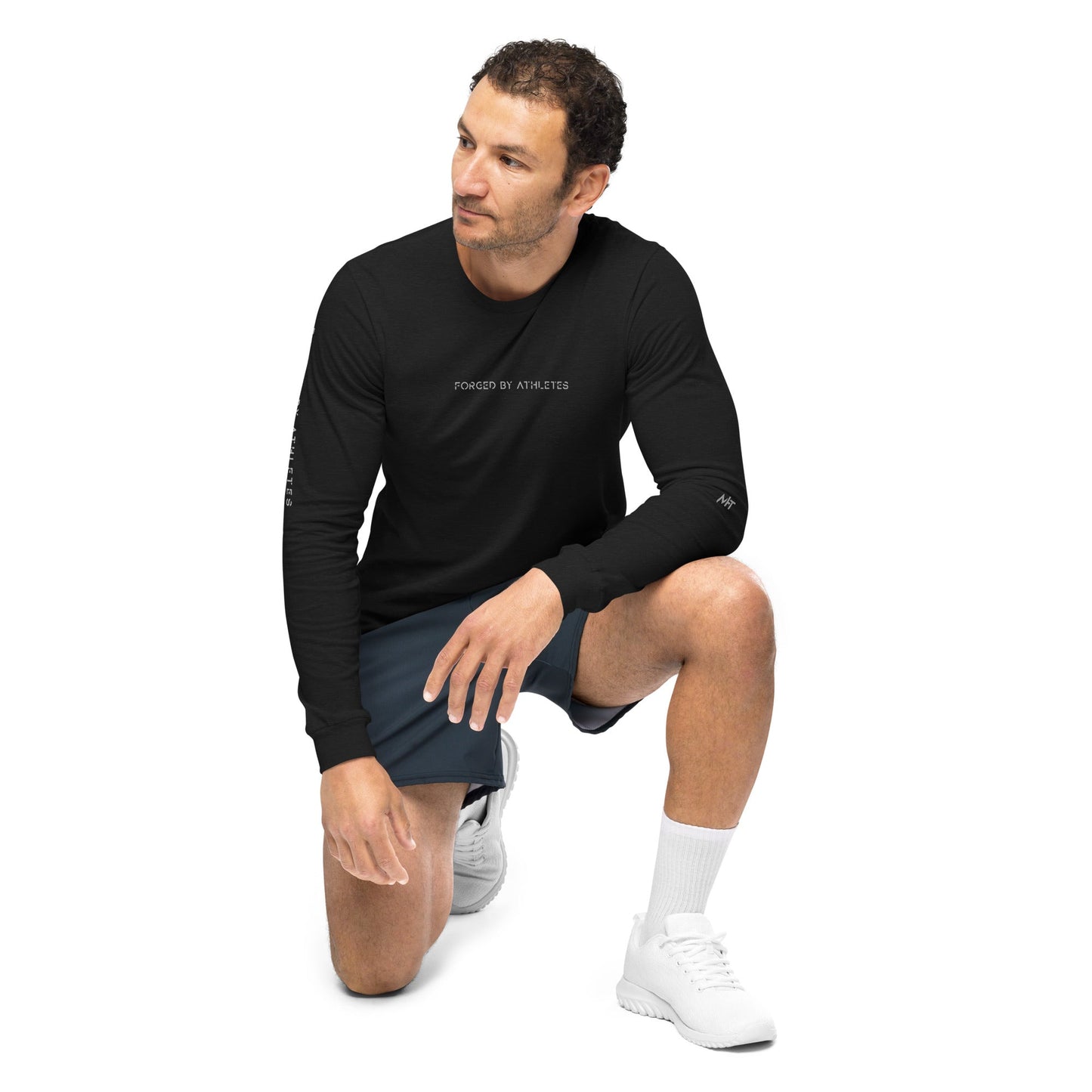 Forged by Athletes - Unisex Long Sleeve Tee by DarkByteGear
