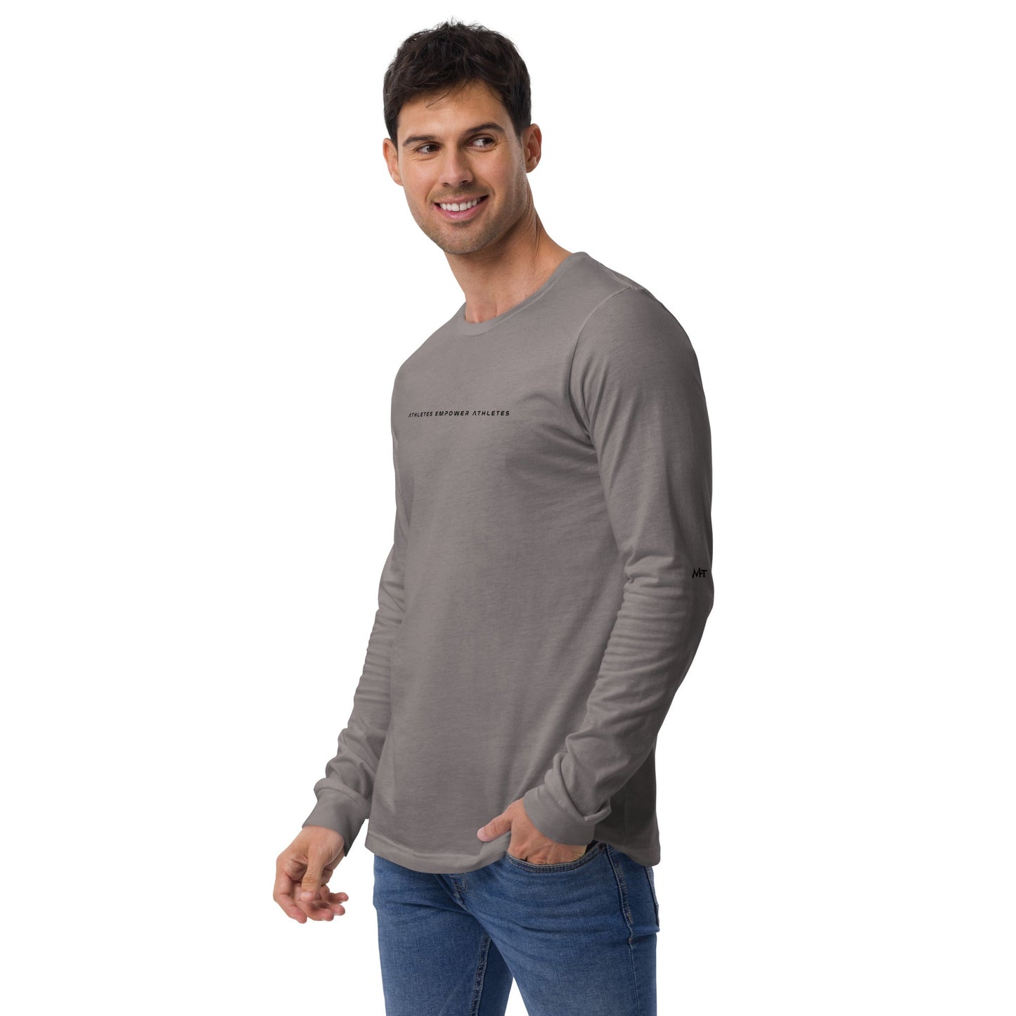 Athletes Empower Athletes - Unisex Long Sleeve Tee by DarkByteGear