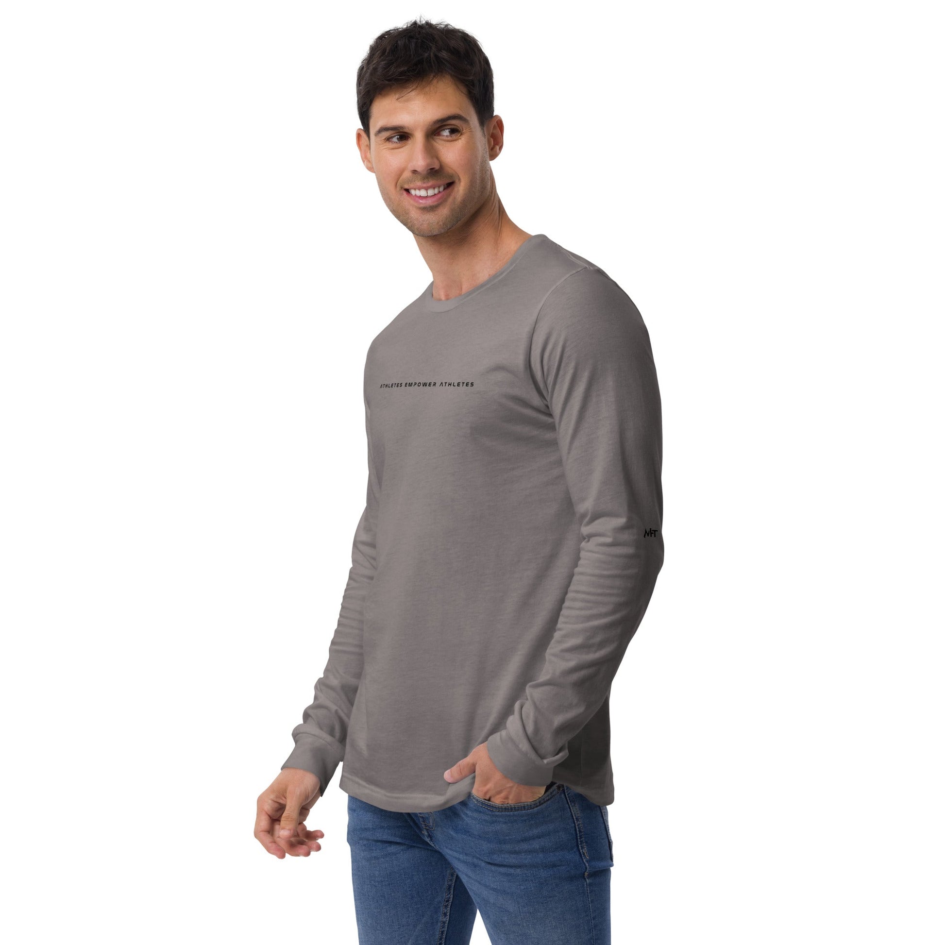 Athletes Empower Athletes - Unisex Long Sleeve Tee by DarkByteGear