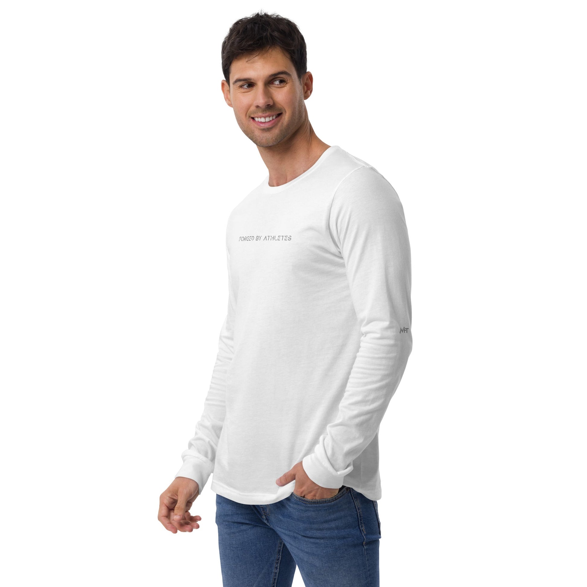 Forged by Athletes - Unisex Long Sleeve Tee by DarkByteGear