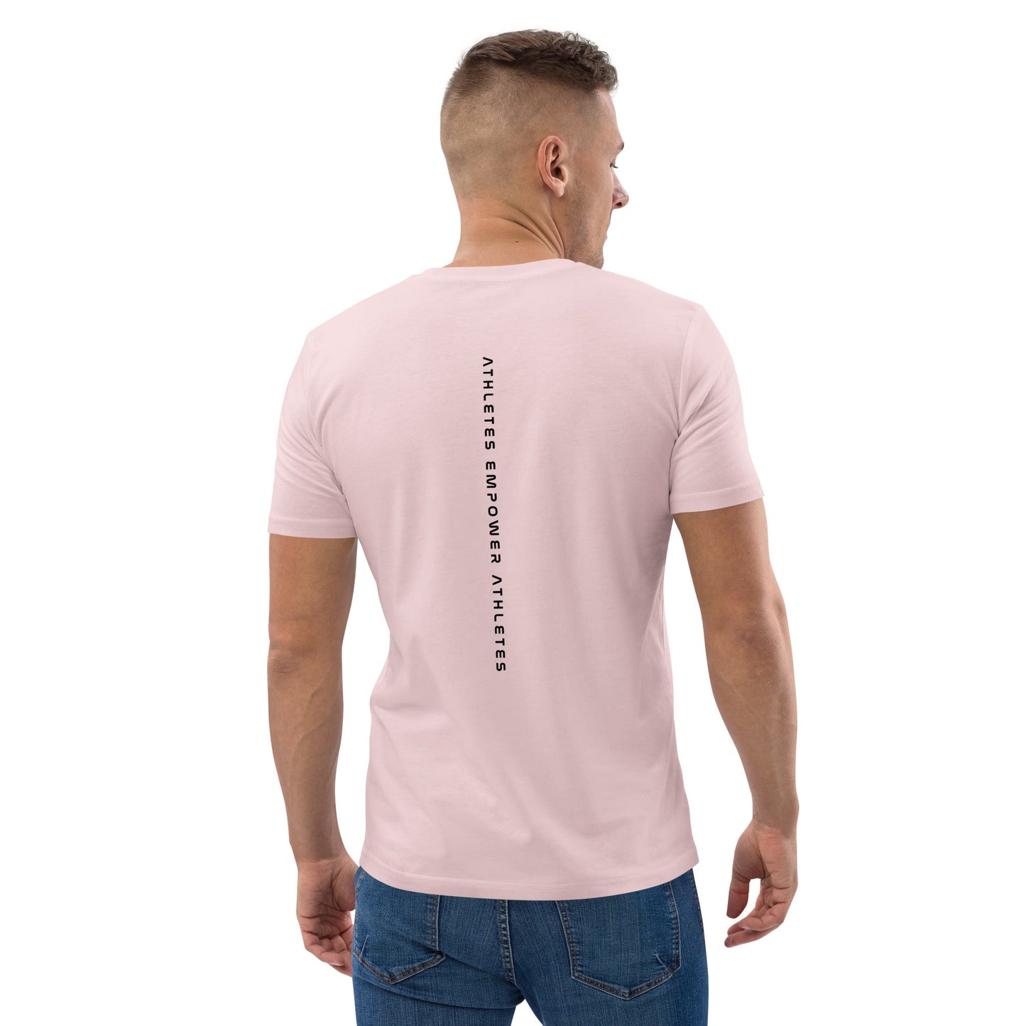 Athletes Empower Athletes - Unisex organic cotton t-shirt by DarkByteGear
