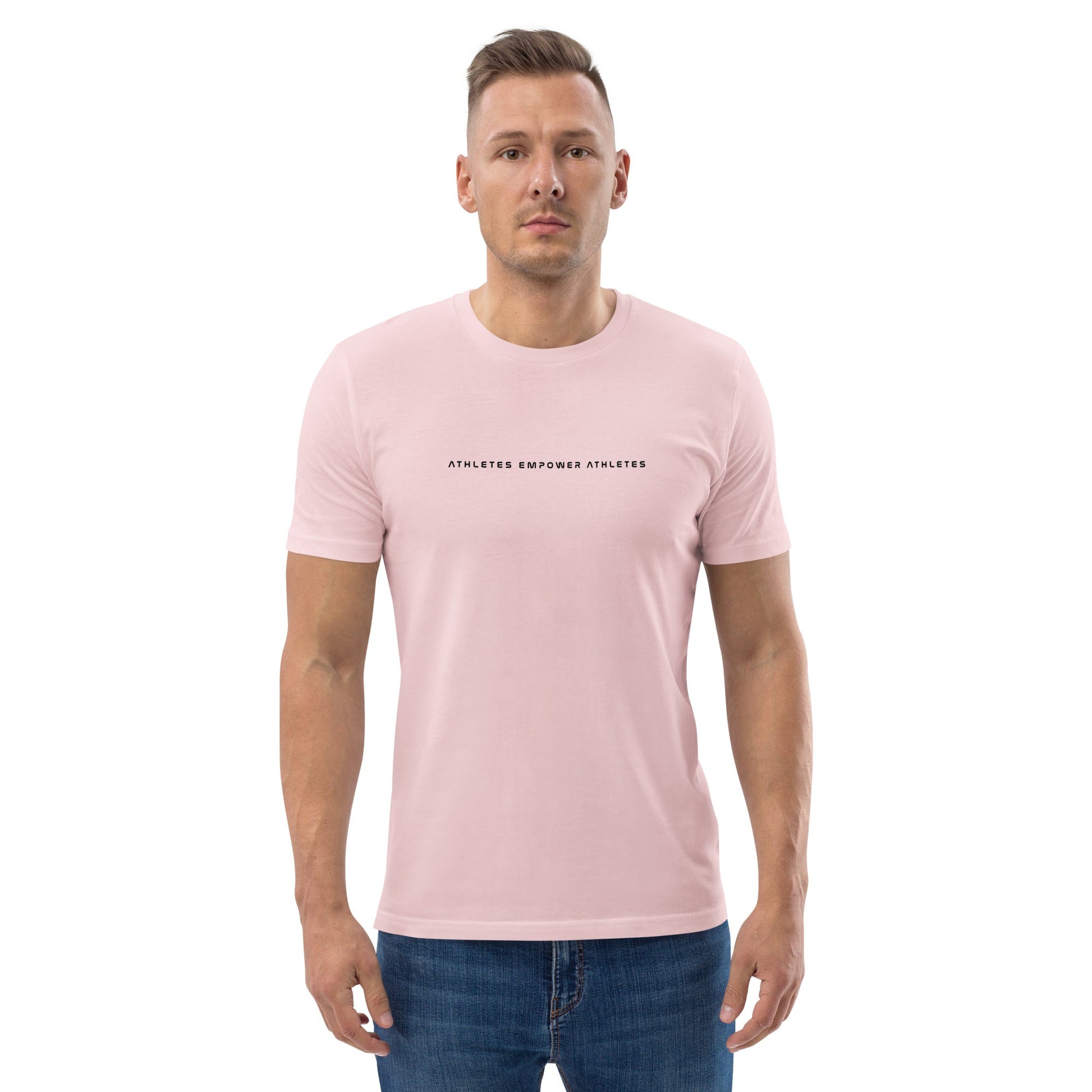 Athletes Empower Athletes - Unisex organic cotton t-shirt by DarkByteGear