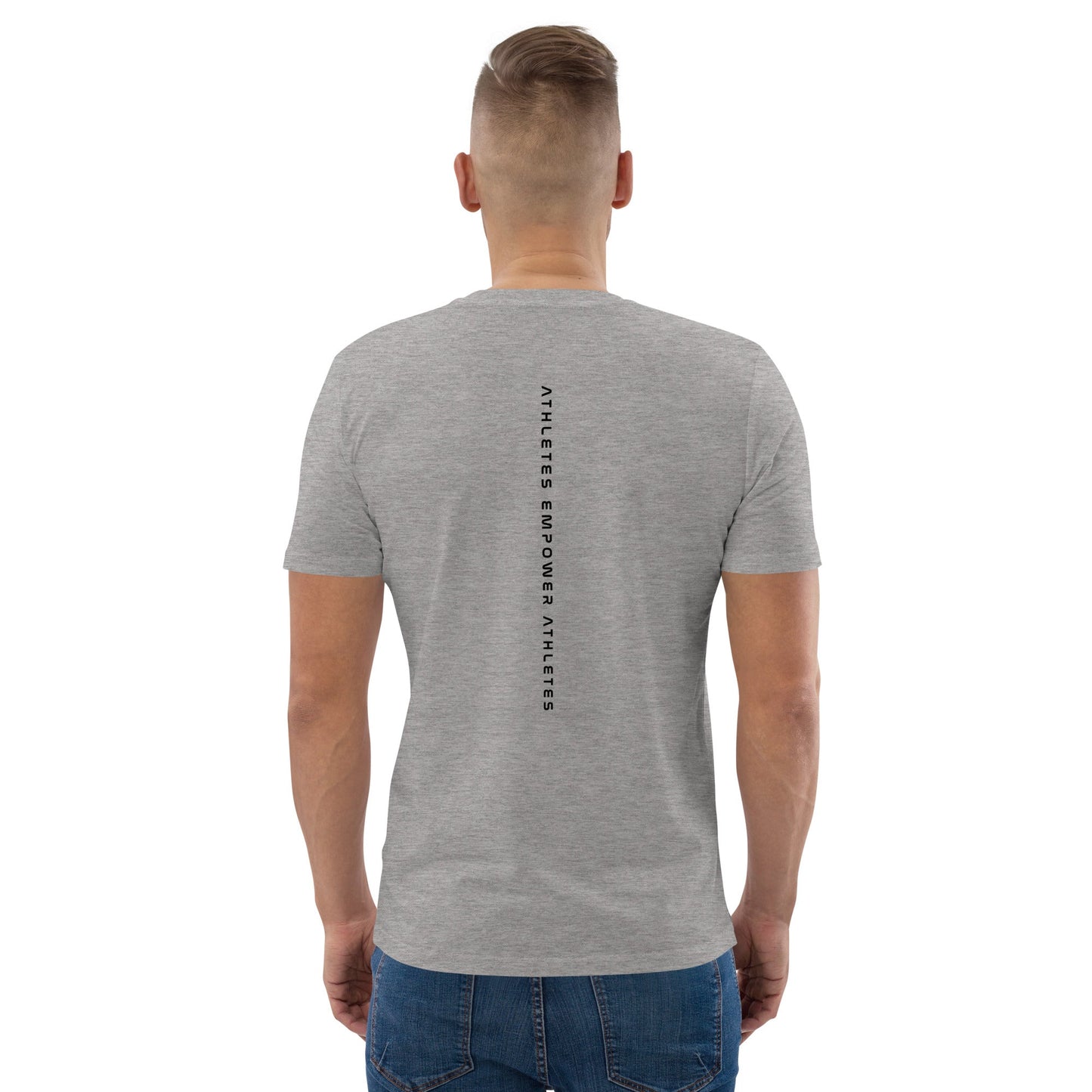 Athletes Empower Athletes - Unisex organic cotton t-shirt by DarkByteGear