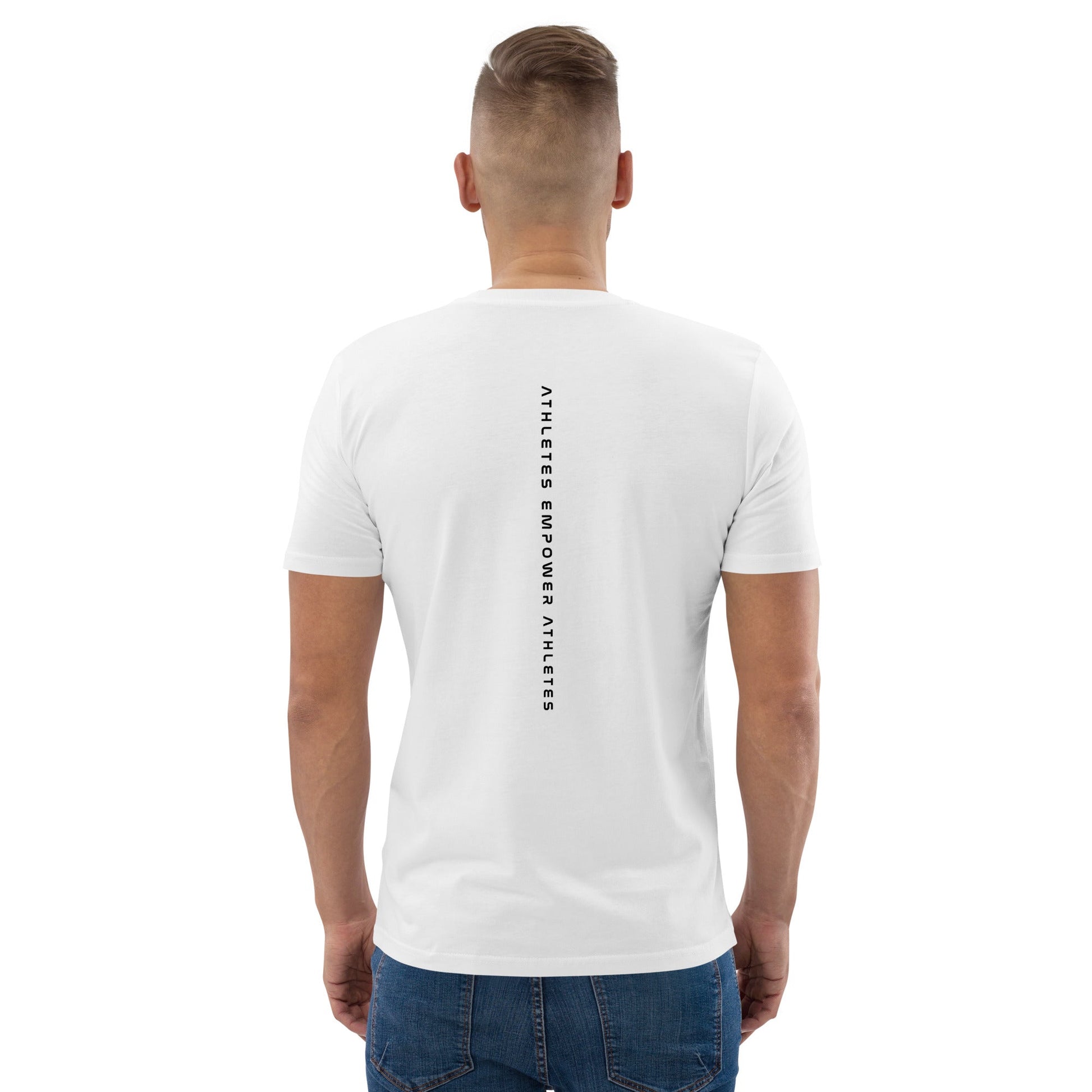 Athletes Empower Athletes - Unisex organic cotton t-shirt by DarkByteGear