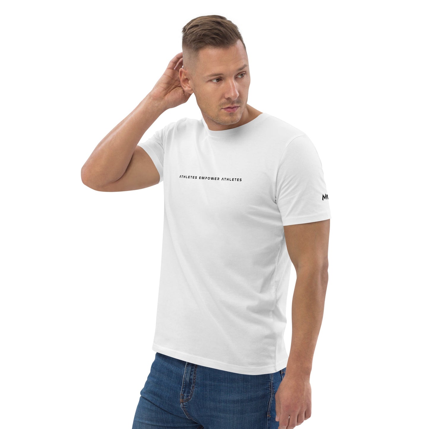 Athletes Empower Athletes - Unisex organic cotton t-shirt by DarkByteGear