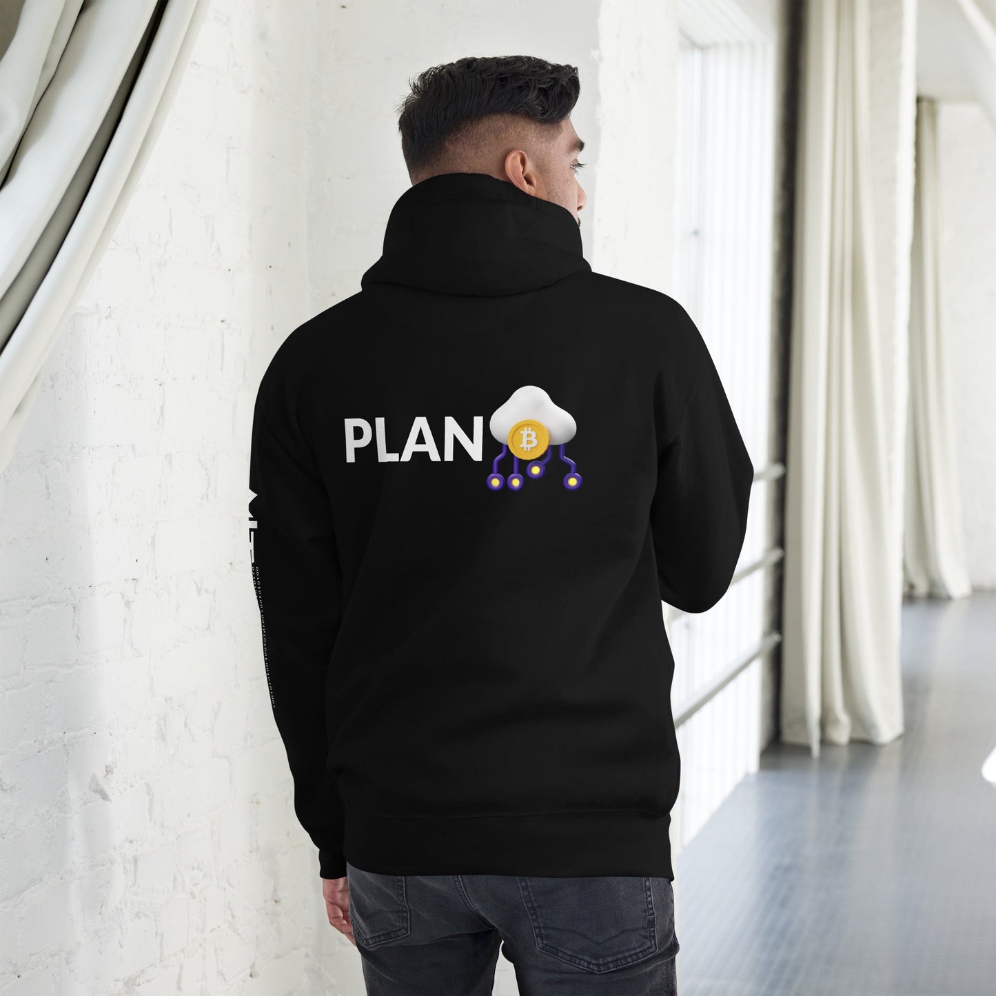 Plan B V5 - Unisex Hoodie (Back Print) by DarkByteGear