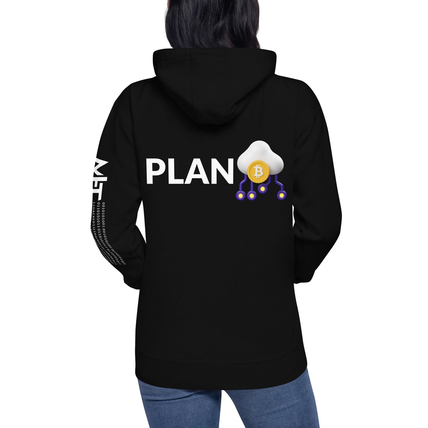 Plan B V5 - Unisex Hoodie (Back Print) by DarkByteGear